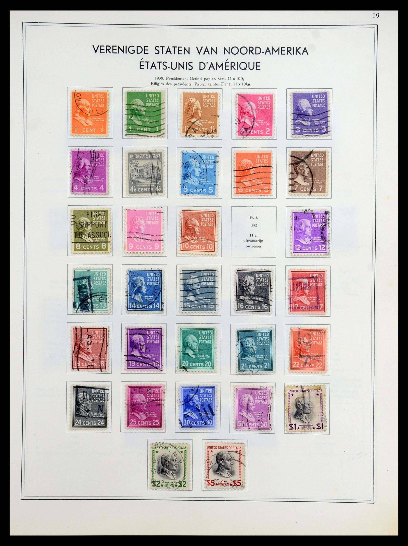 35831 019 - Postzegelverzameling 35831 USA 1857-1963.