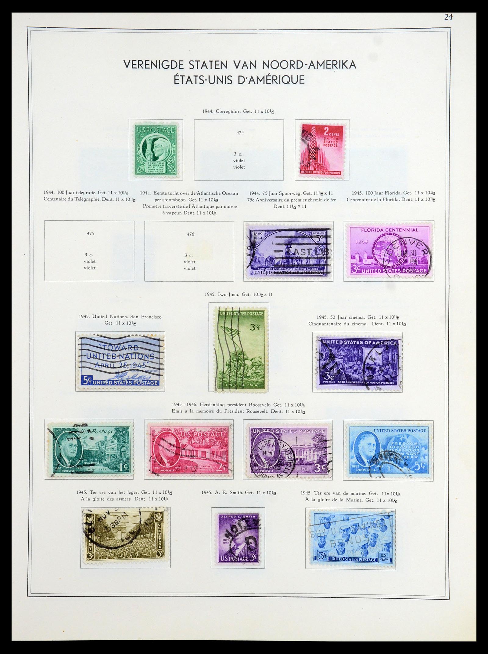 35831 024 - Stamp Collection 35831 USA 1857-1963.