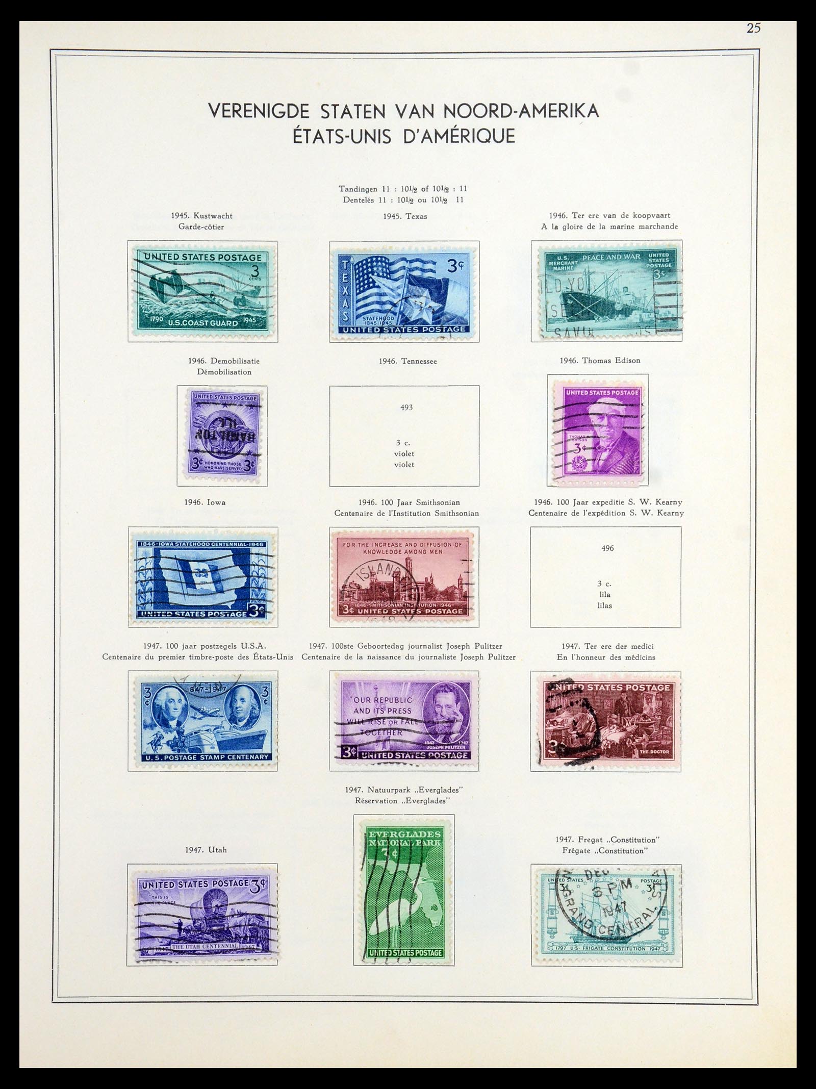 35831 025 - Stamp Collection 35831 USA 1857-1963.