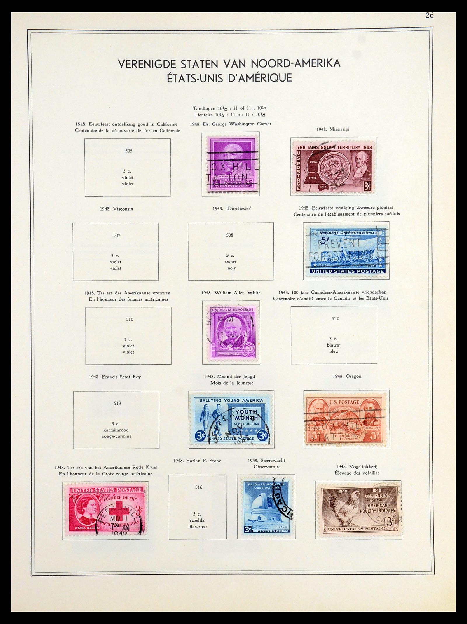 35831 026 - Stamp Collection 35831 USA 1857-1963.
