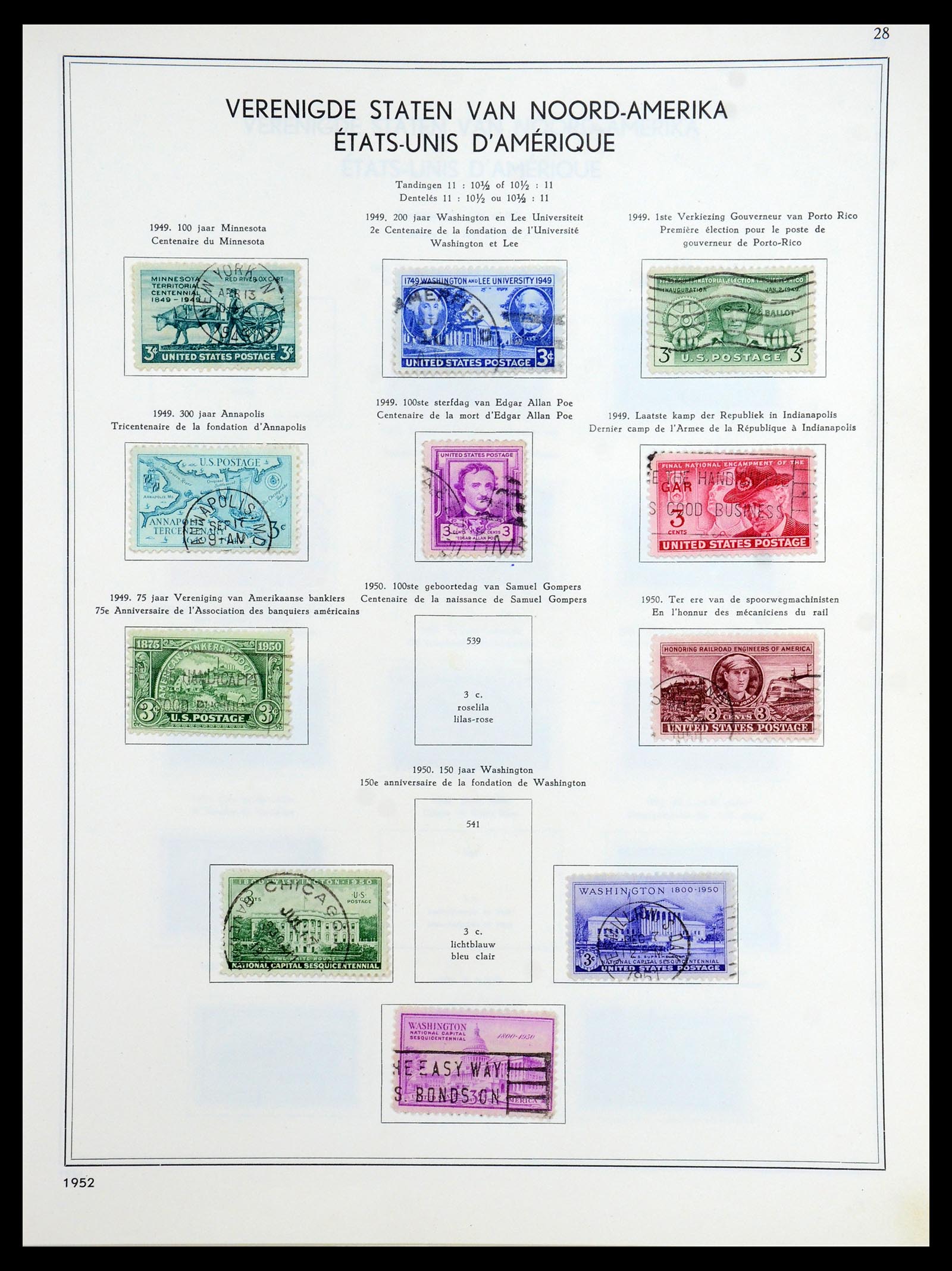 35831 028 - Stamp Collection 35831 USA 1857-1963.