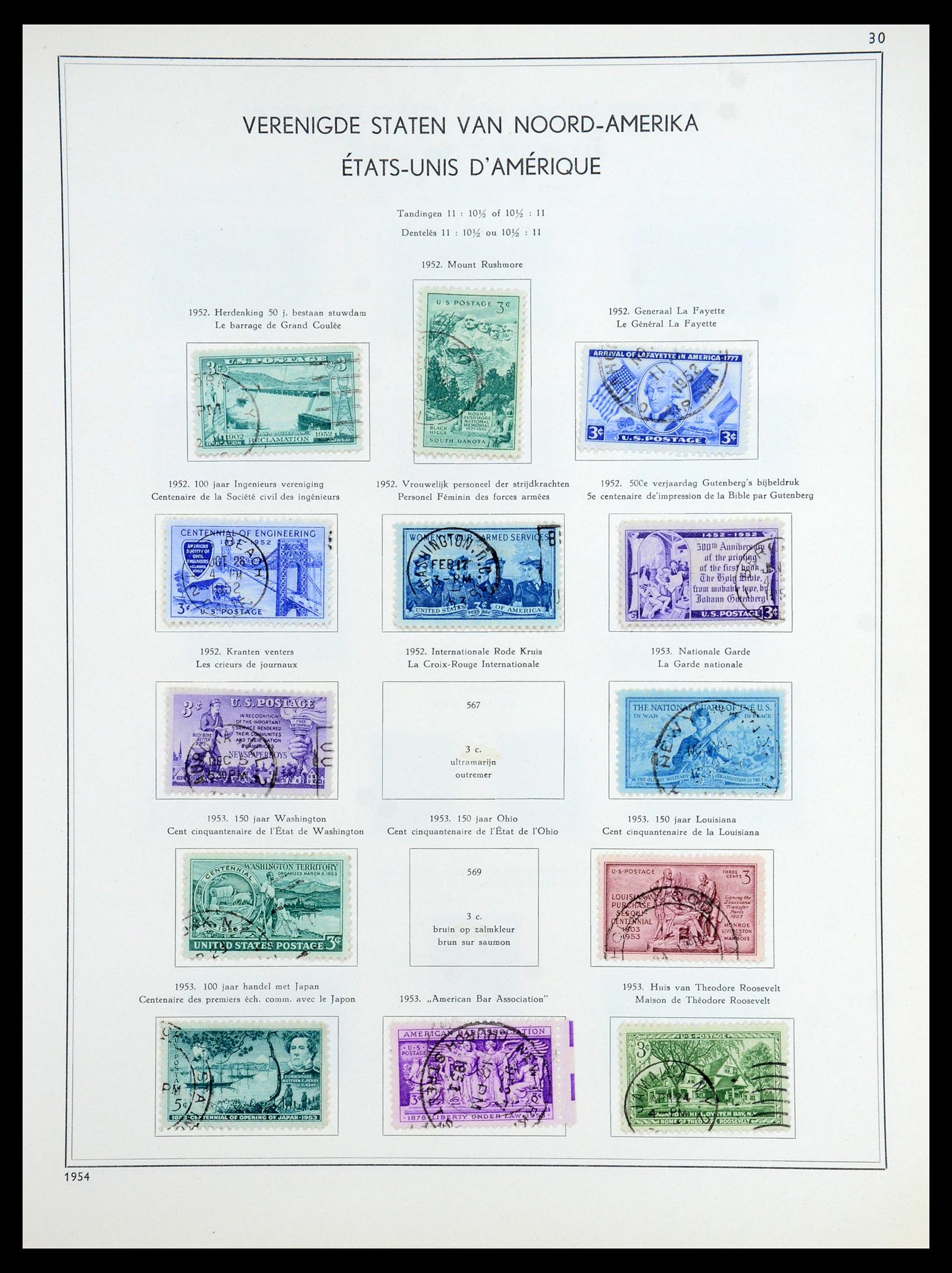 35831 030 - Stamp Collection 35831 USA 1857-1963.