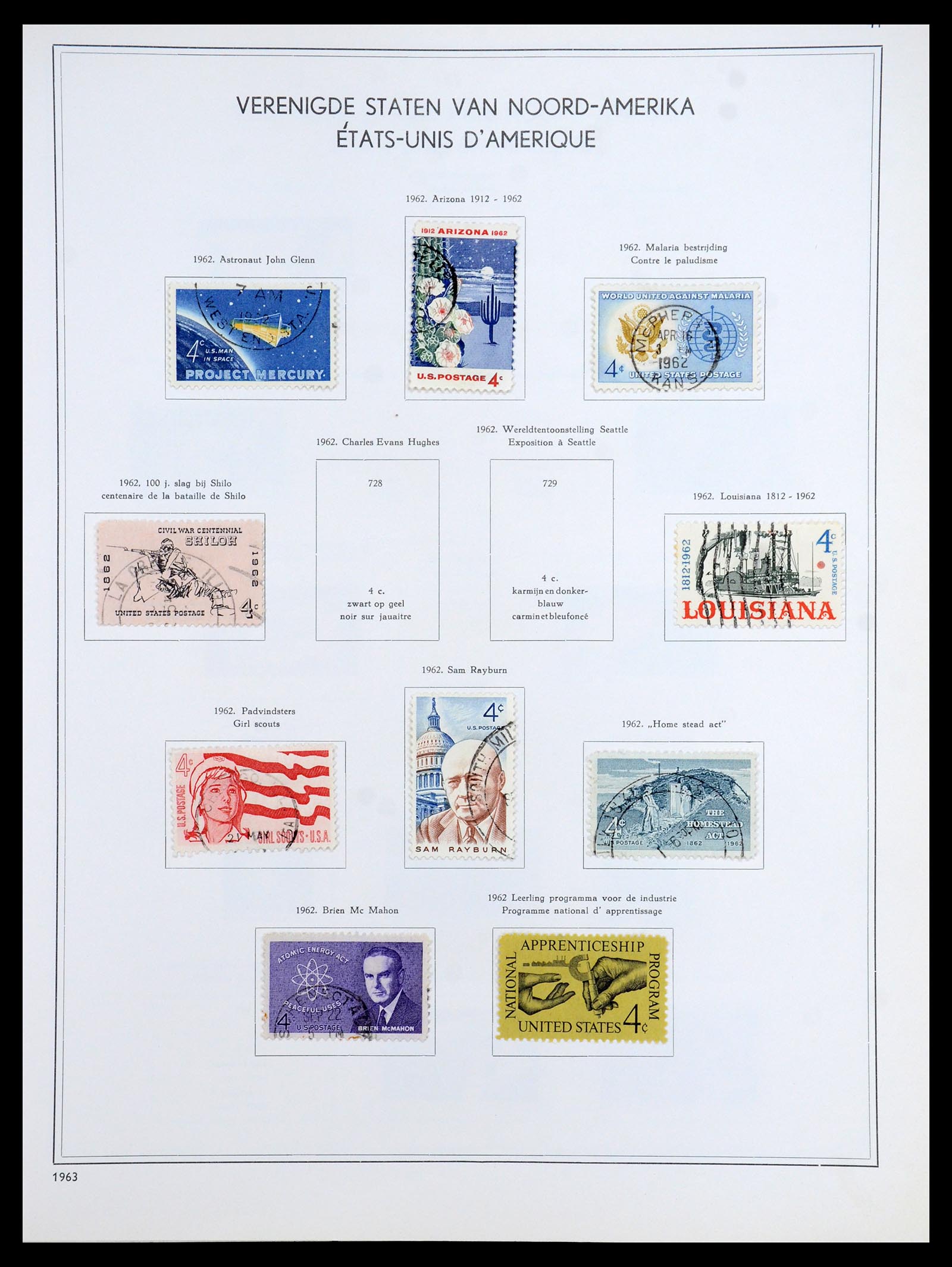 35831 041 - Stamp Collection 35831 USA 1857-1963.