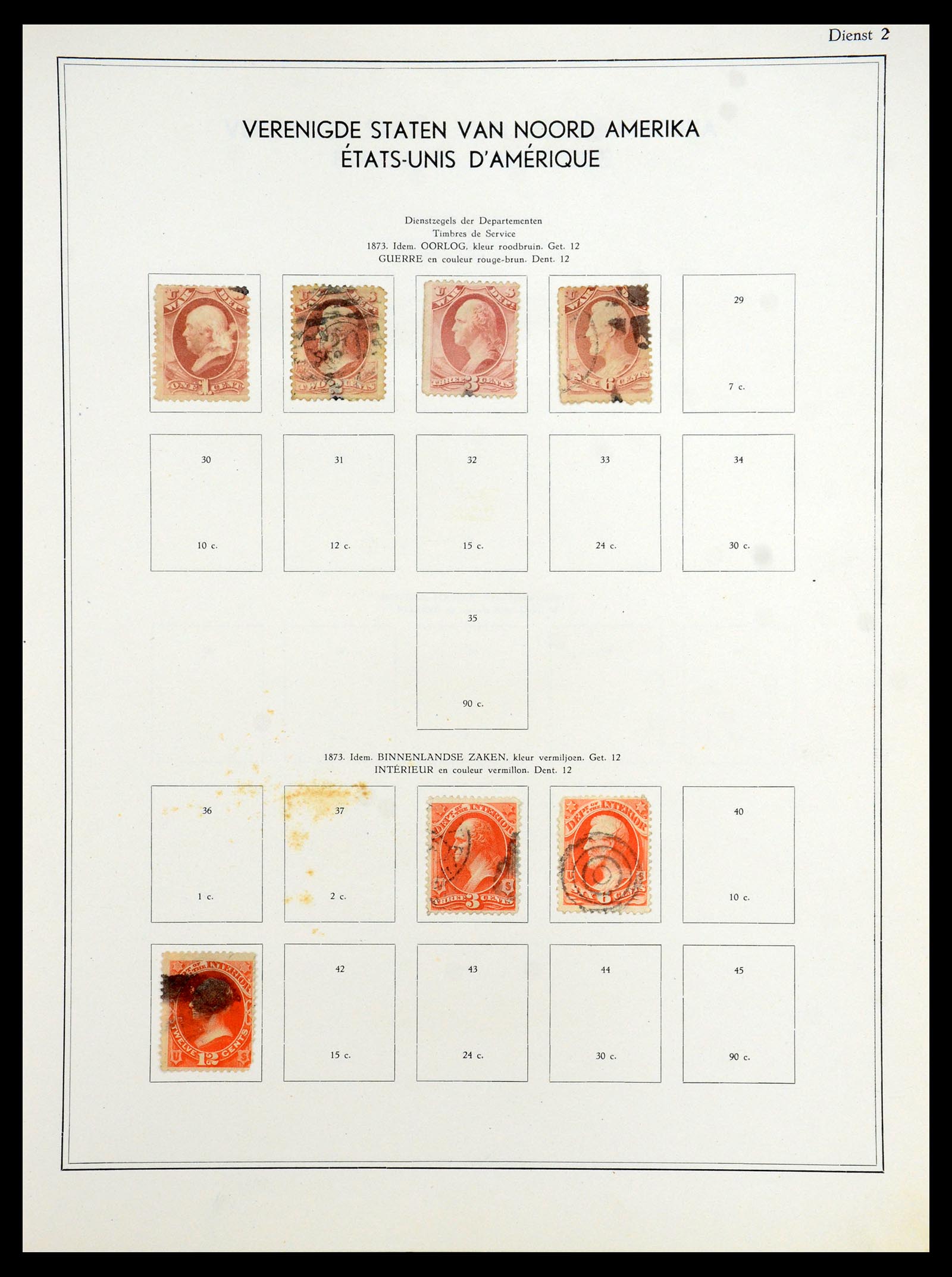 35831 053 - Stamp Collection 35831 USA 1857-1963.