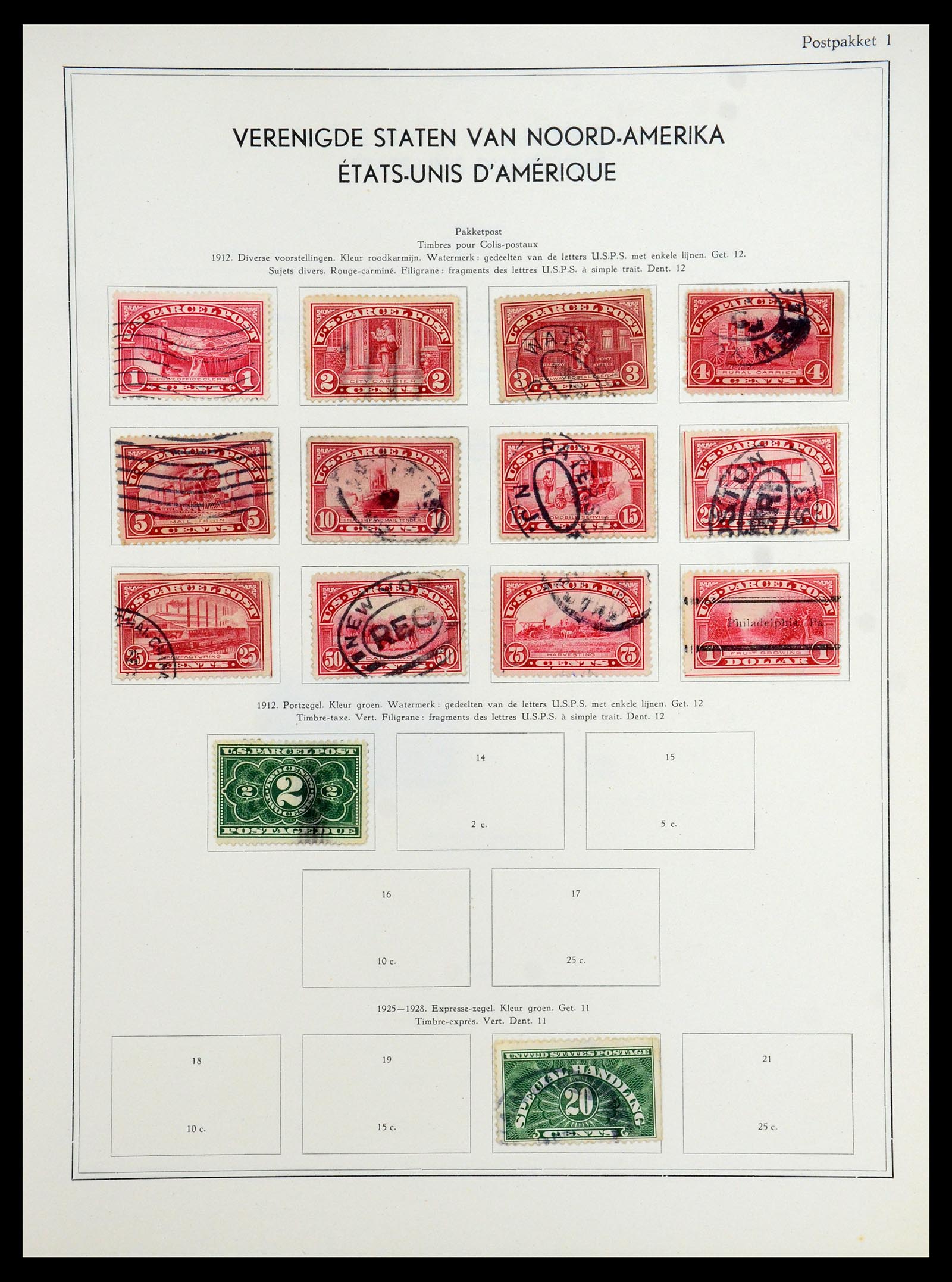 35831 060 - Stamp Collection 35831 USA 1857-1963.