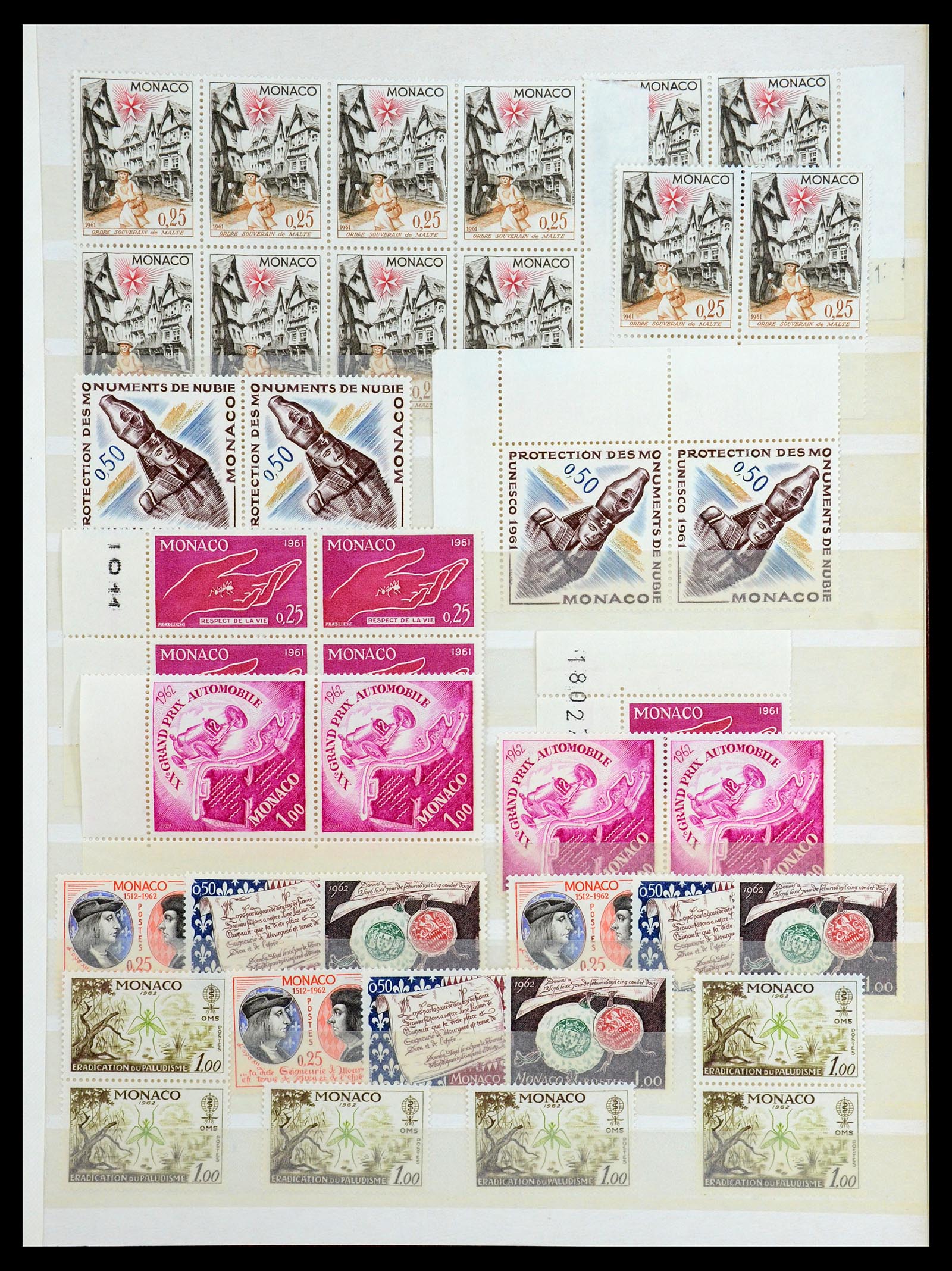 35834 007 - Stamp Collection 35834 Monaco 1940-1981.