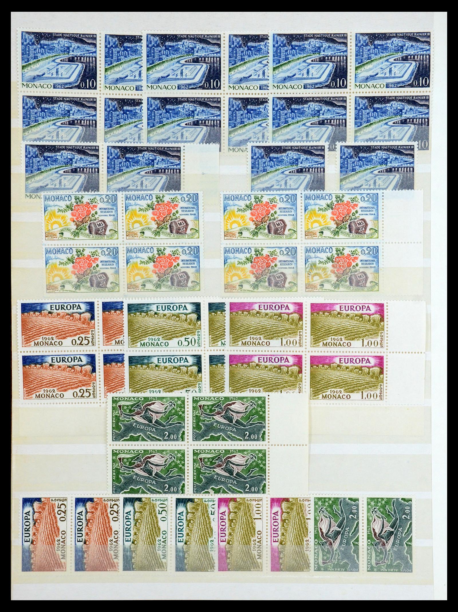 35834 008 - Stamp Collection 35834 Monaco 1940-1981.