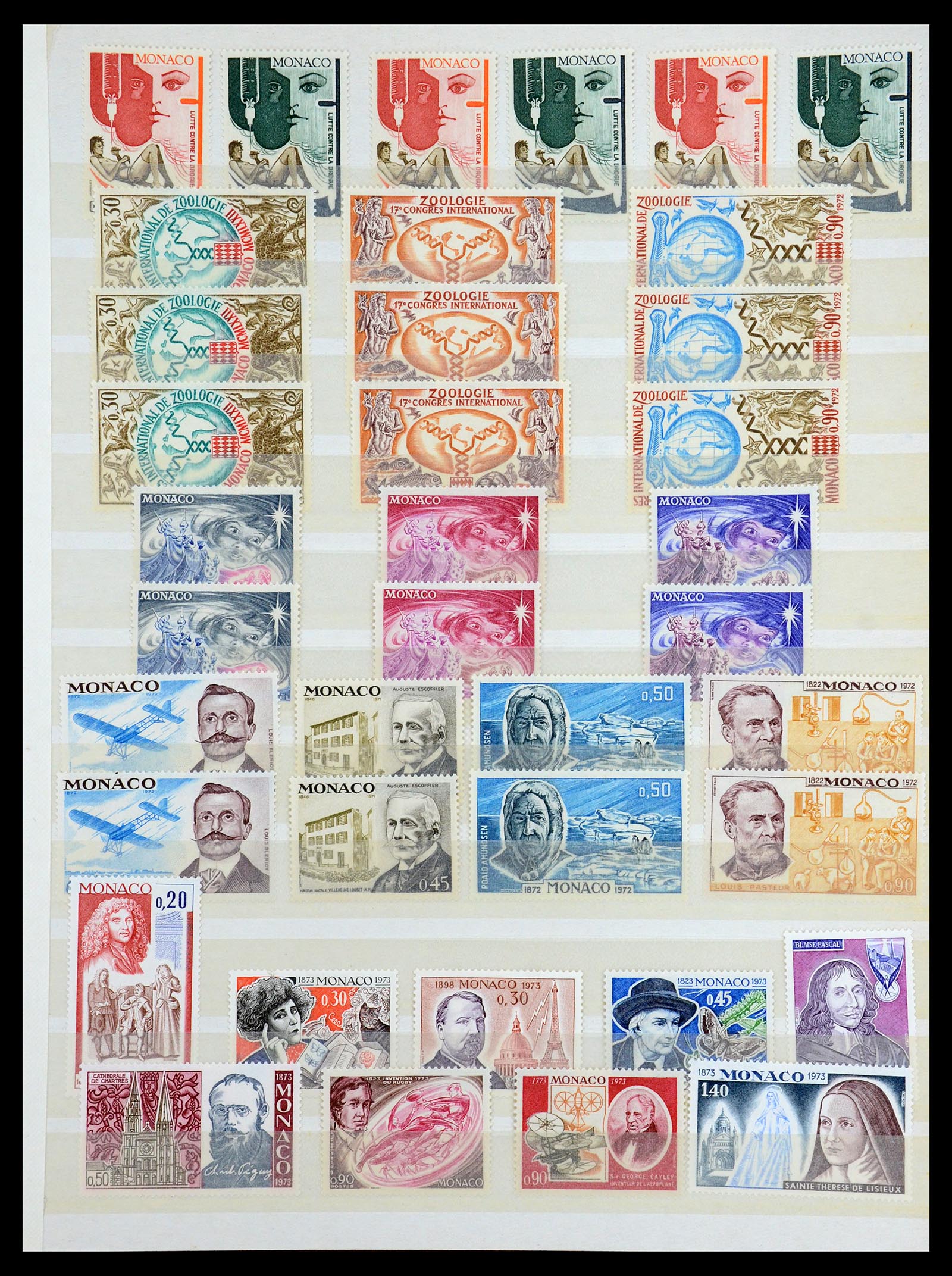 35834 021 - Stamp Collection 35834 Monaco 1940-1981.