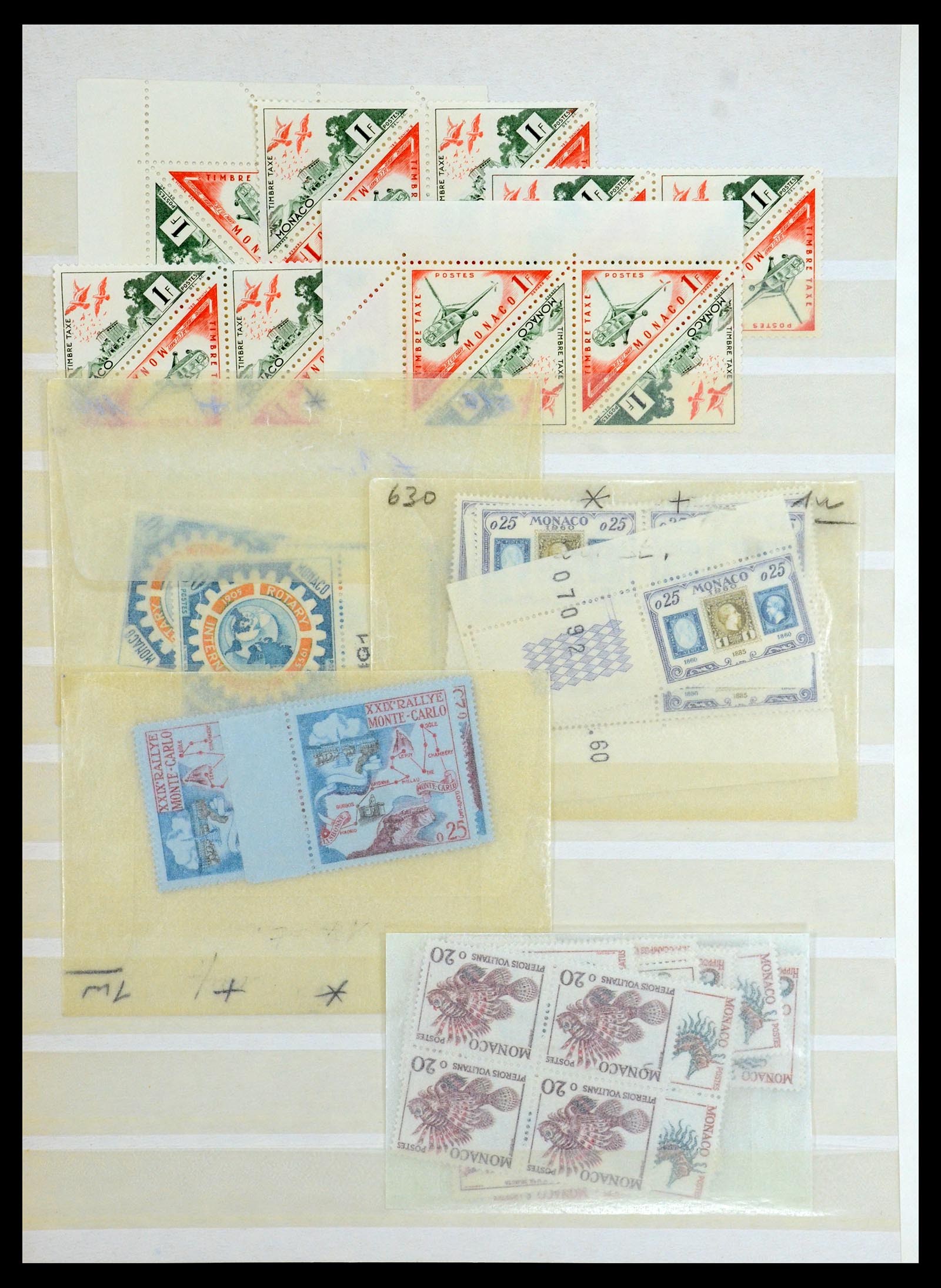 35834 026 - Postzegelverzameling 35834 Monaco 1940-1981.