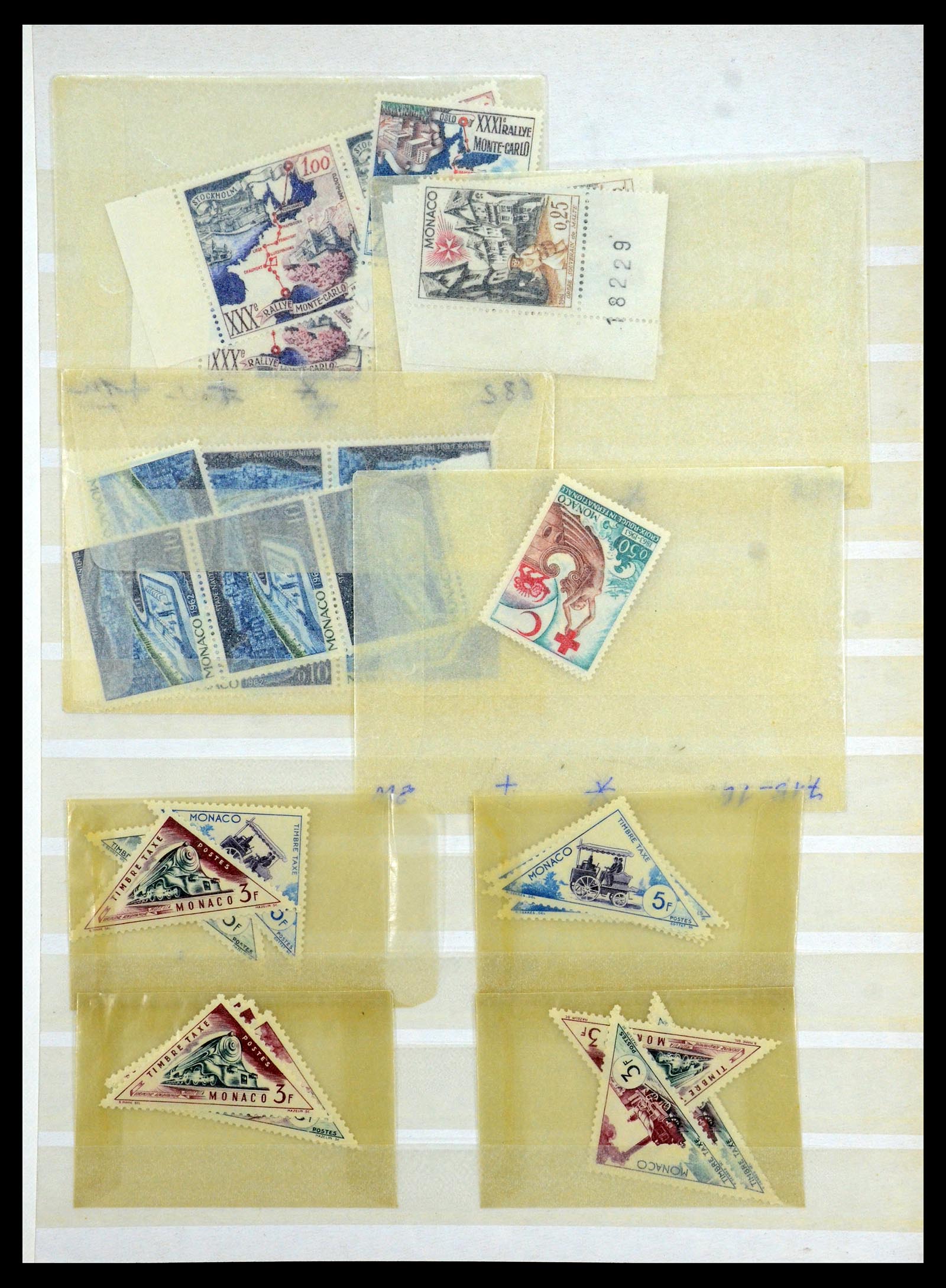 35834 027 - Postzegelverzameling 35834 Monaco 1940-1981.