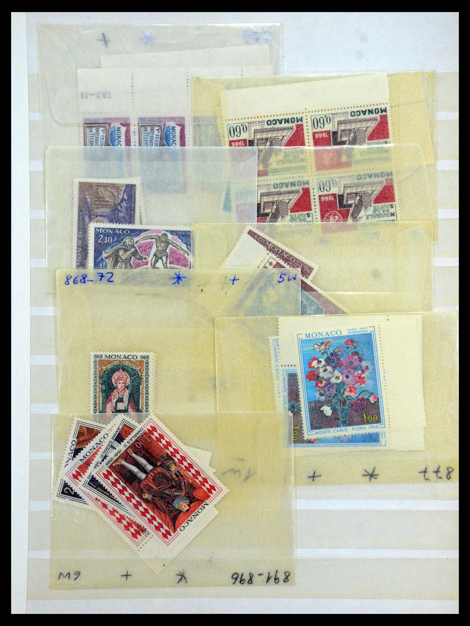 35834 029 - Stamp Collection 35834 Monaco 1940-1981.