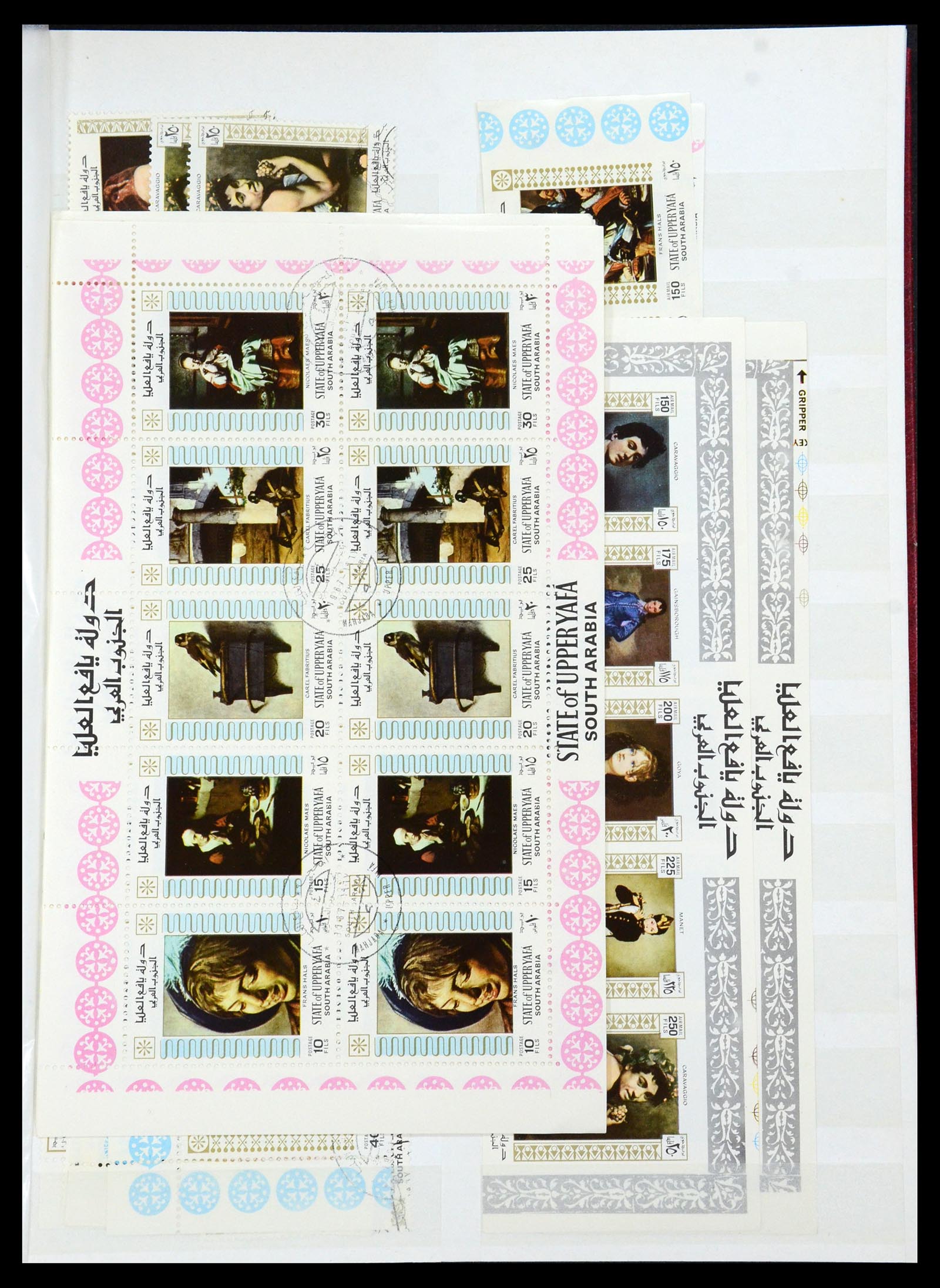 35835 017 - Stamp Collection 35835 Arab countries 1948-1980.