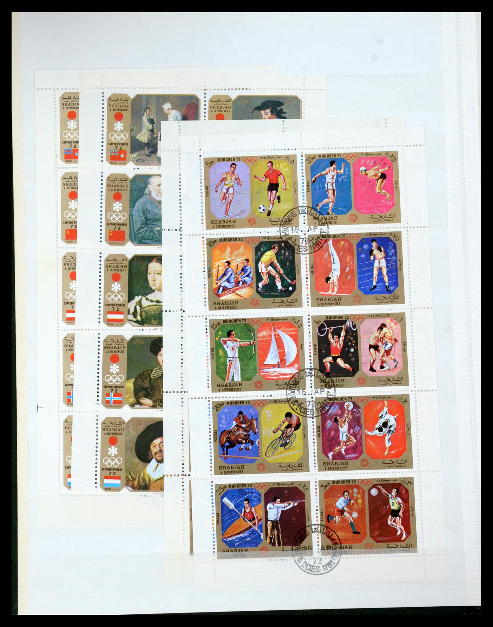 35835 056 - Postzegelverzameling 35835 Arabische landen 1948-1980.
