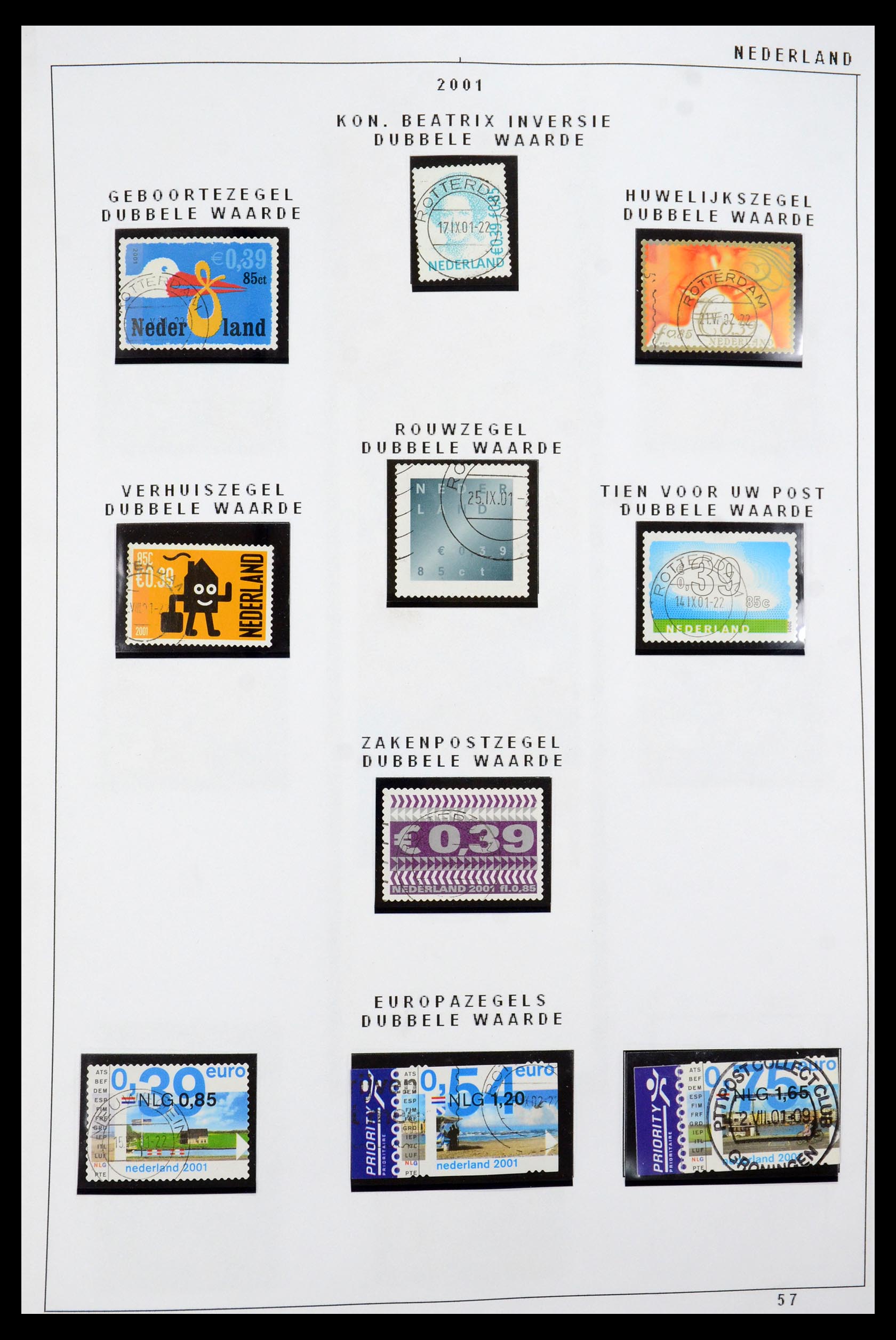 35836 001 - Stamp Collection 35836 Netherlands 2001-2011.