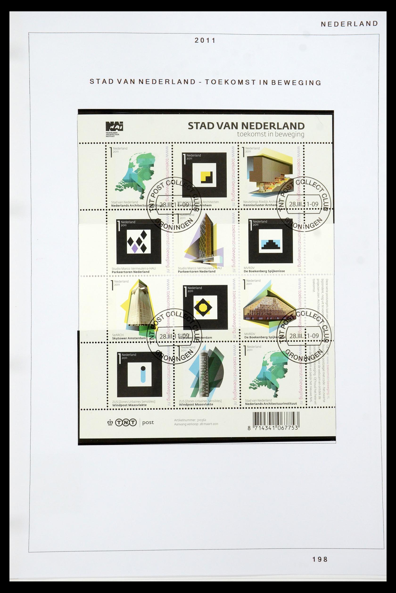 35836 157 - Stamp Collection 35836 Netherlands 2001-2011.