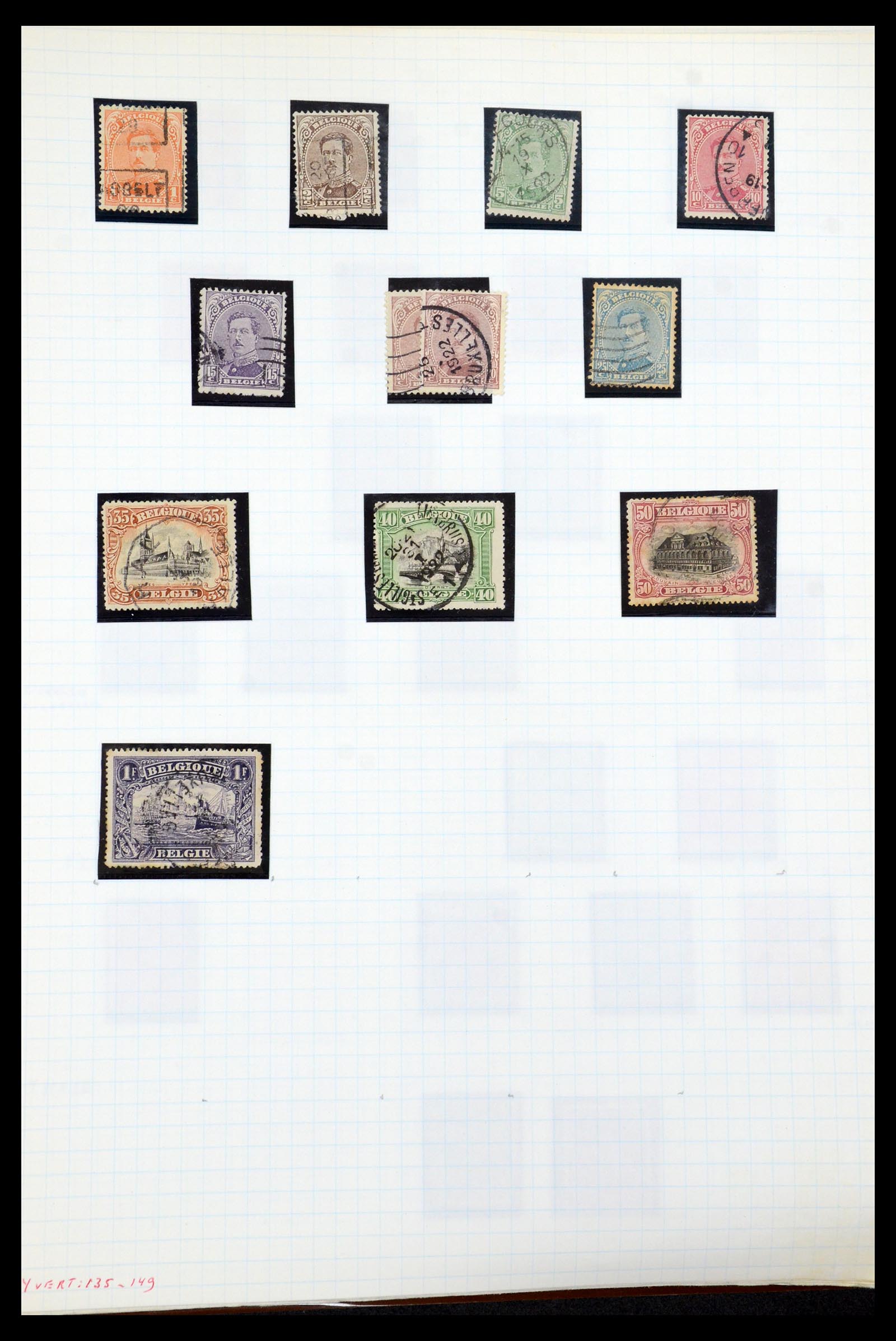 35837 012 - Stamp Collection 35837 Belgium 1860-2008.