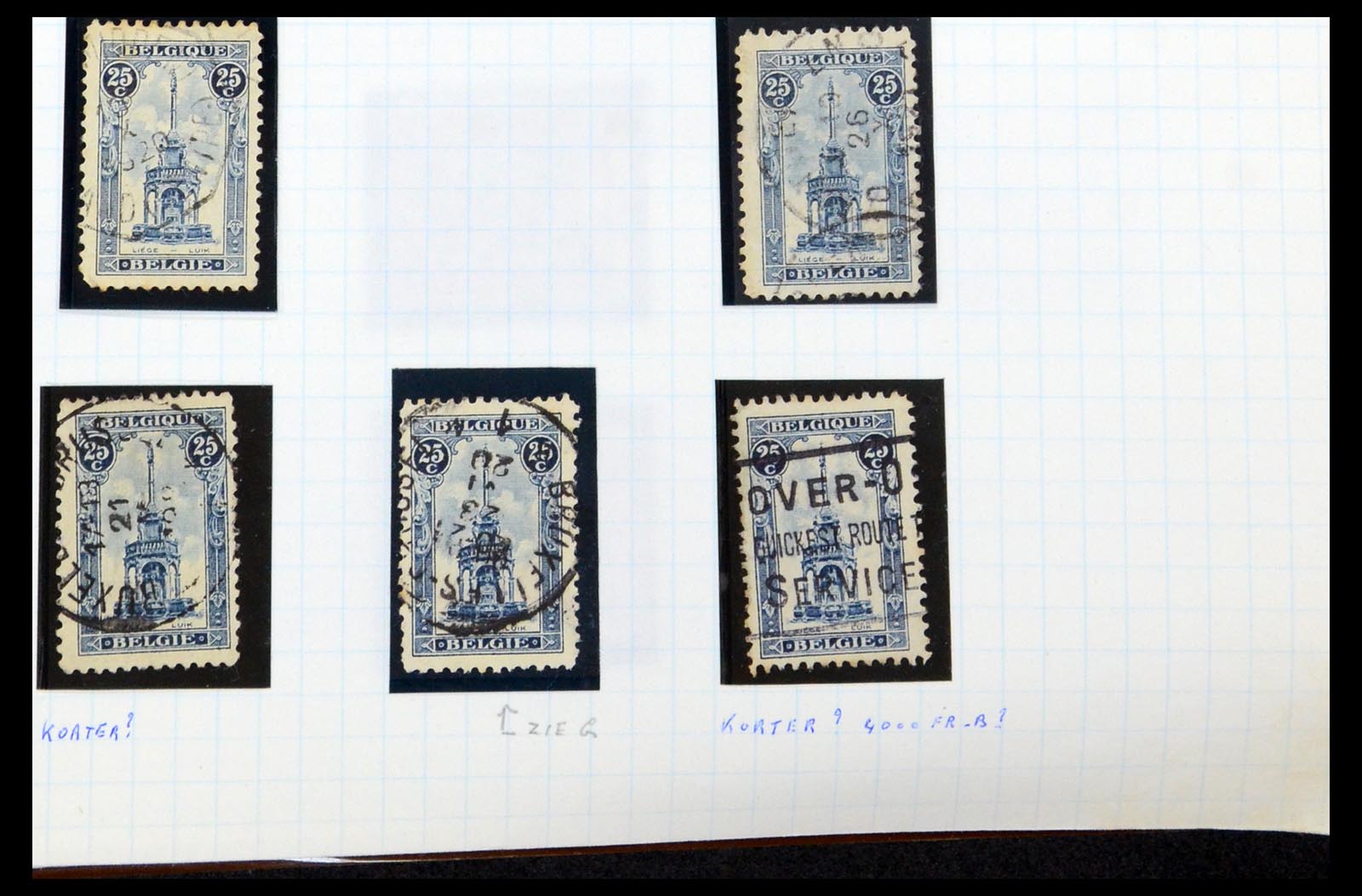 35837 015 - Stamp Collection 35837 Belgium 1860-2008.
