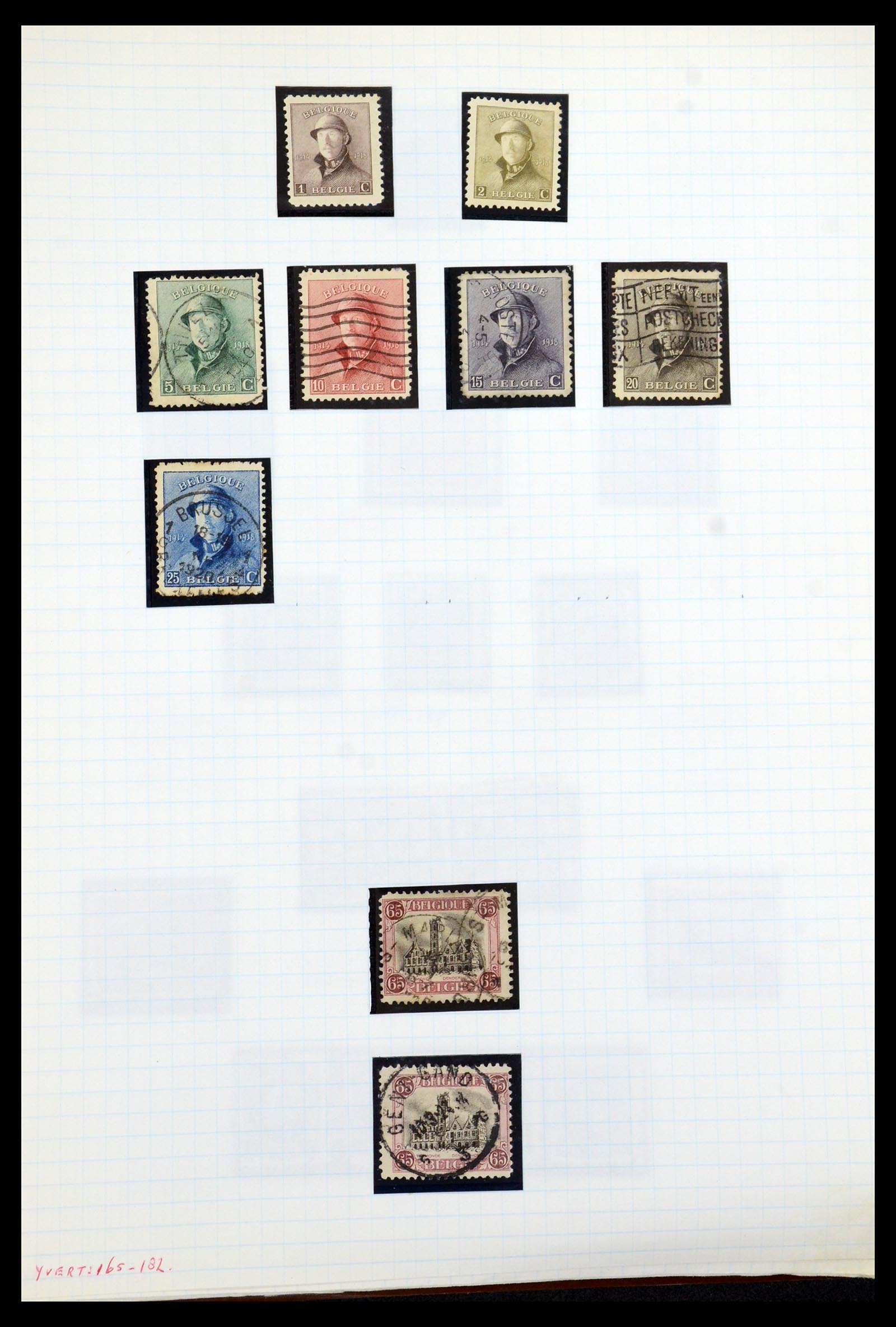 35837 016 - Stamp Collection 35837 Belgium 1860-2008.