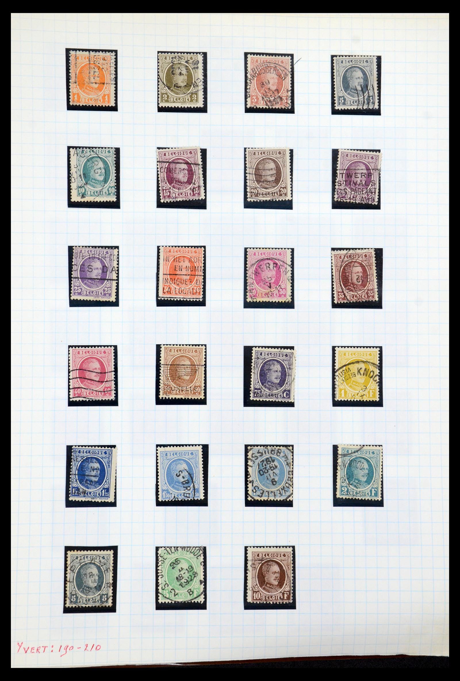 35837 018 - Stamp Collection 35837 Belgium 1860-2008.