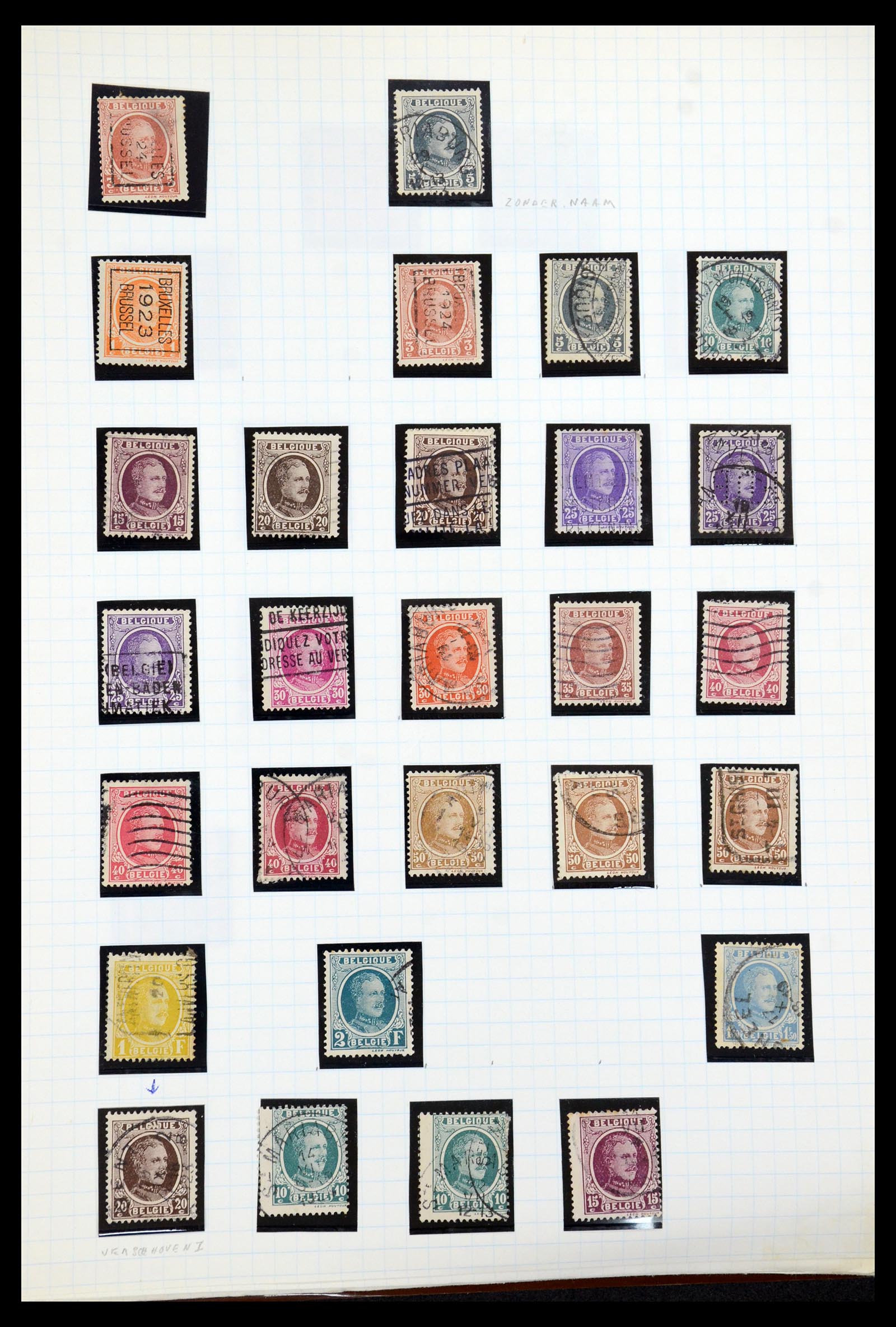 35837 019 - Stamp Collection 35837 Belgium 1860-2008.