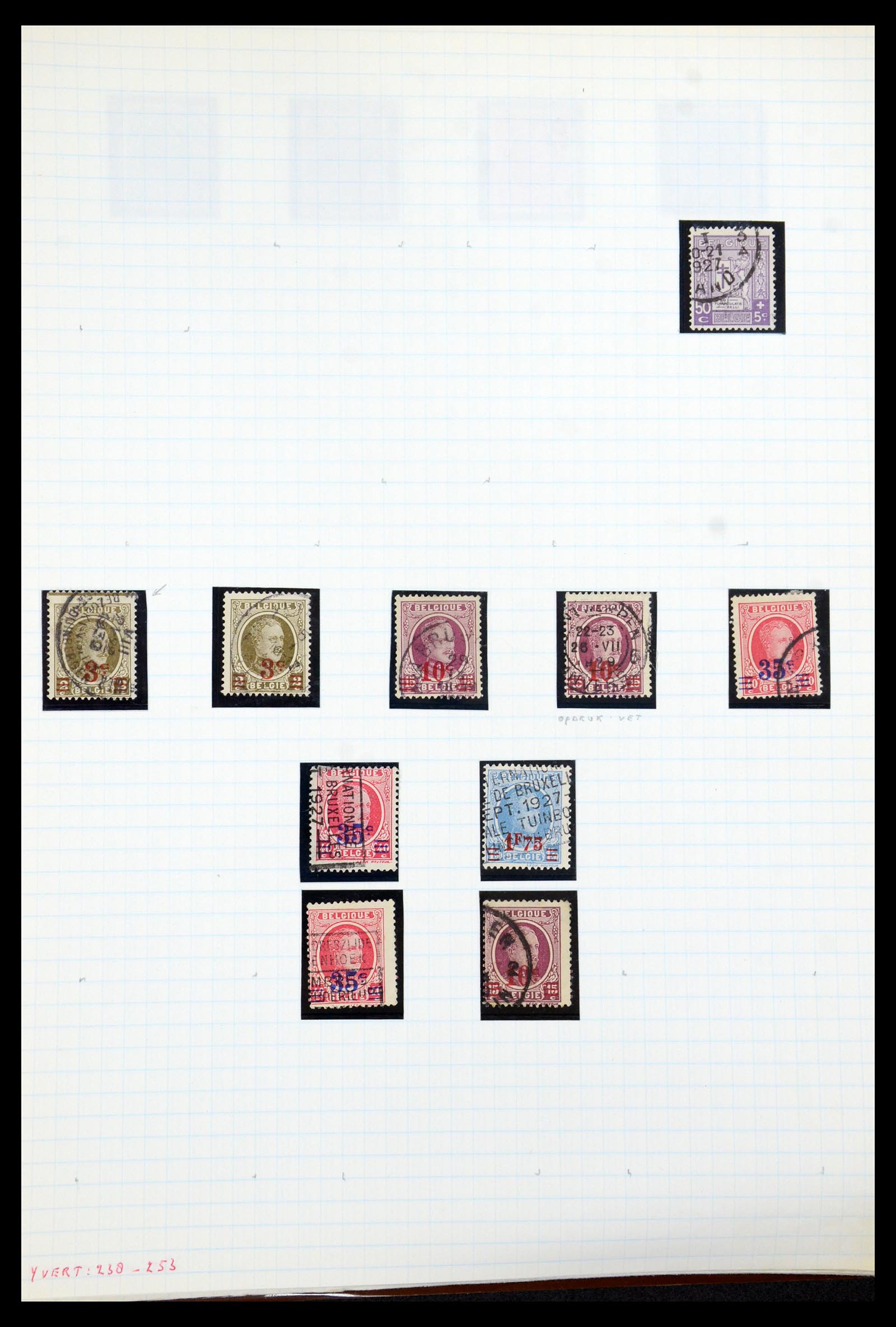 35837 021 - Stamp Collection 35837 Belgium 1860-2008.