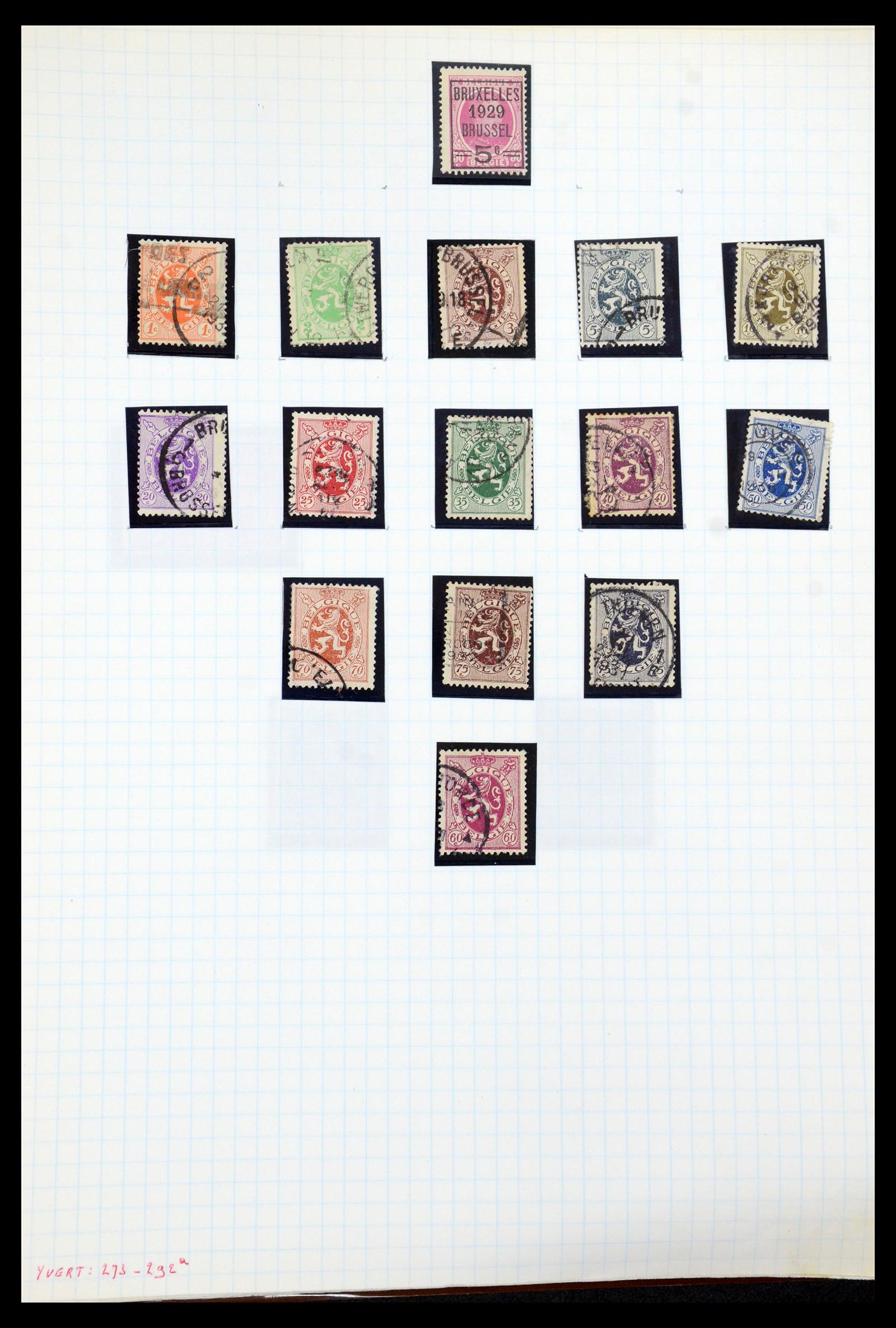 35837 023 - Stamp Collection 35837 Belgium 1860-2008.