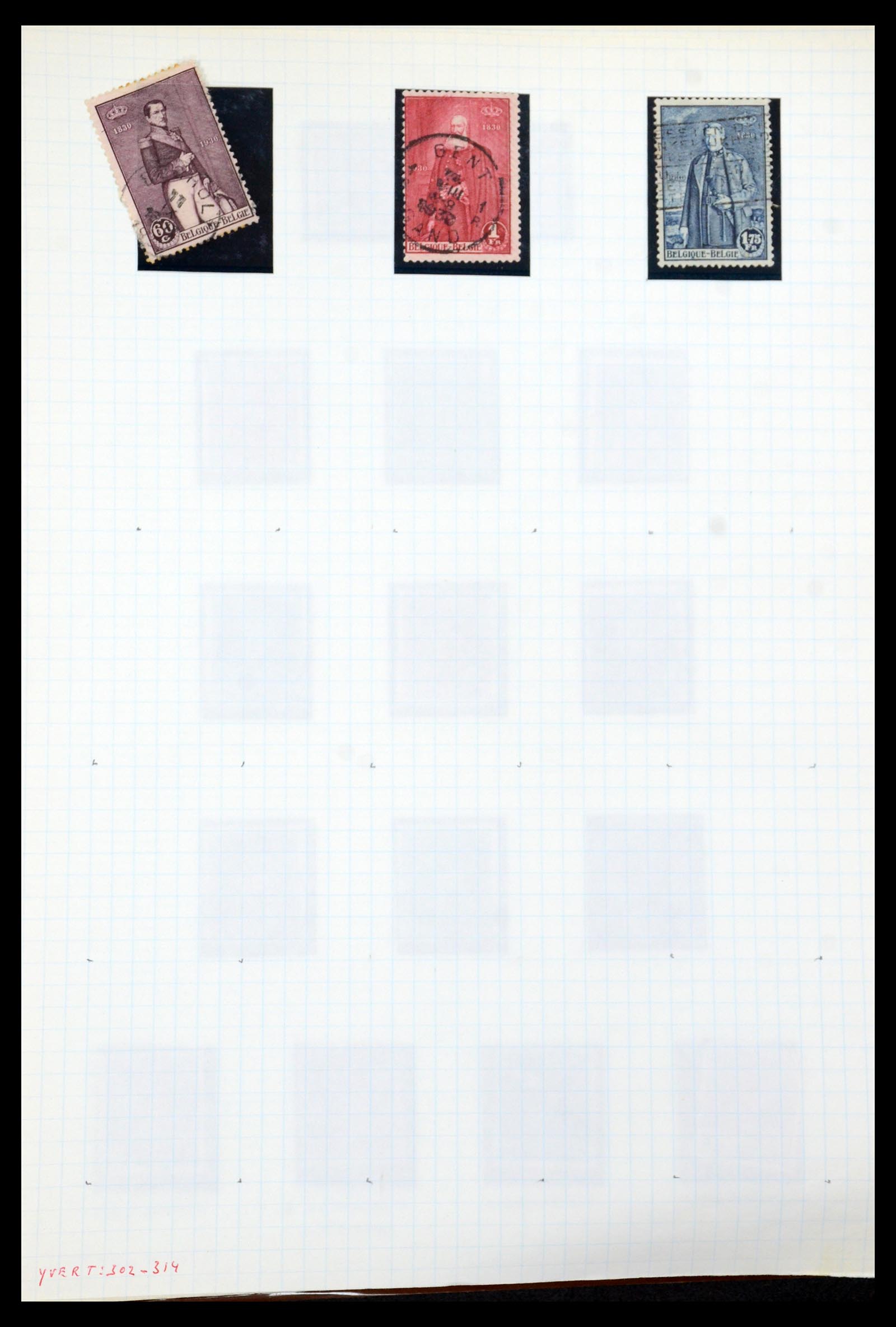 35837 025 - Stamp Collection 35837 Belgium 1860-2008.