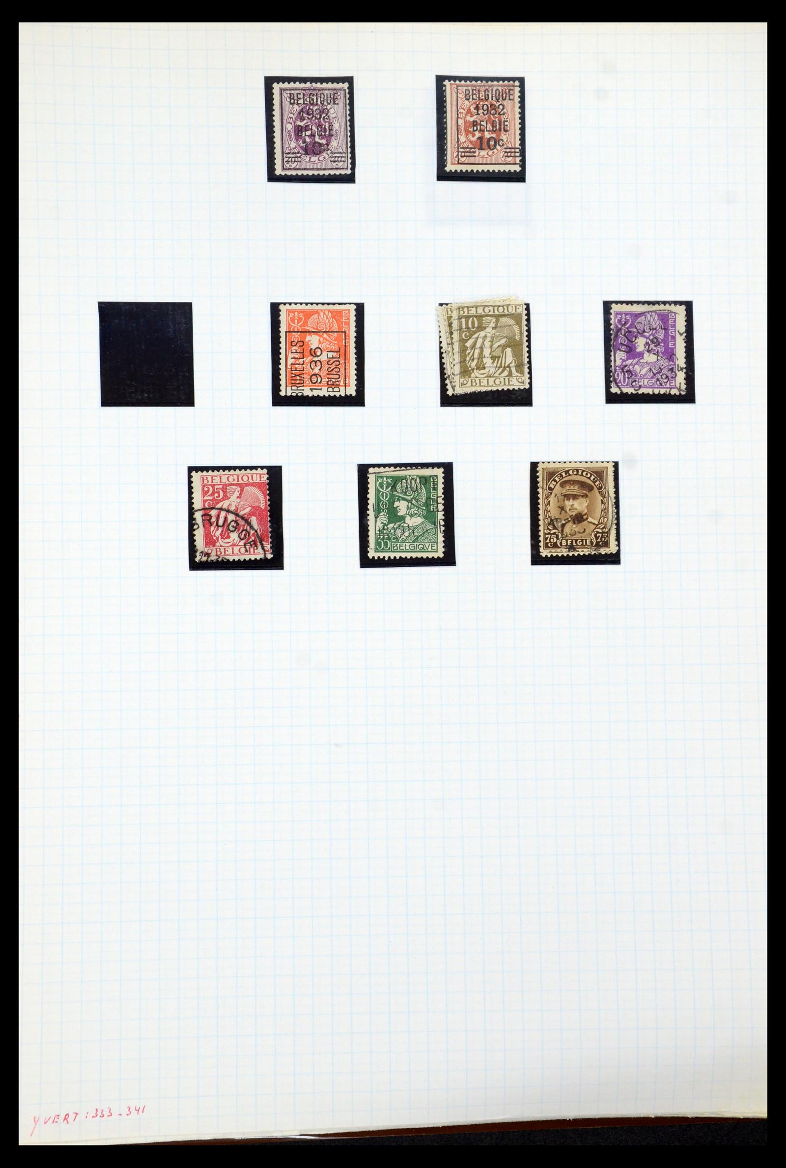 35837 027 - Stamp Collection 35837 Belgium 1860-2008.