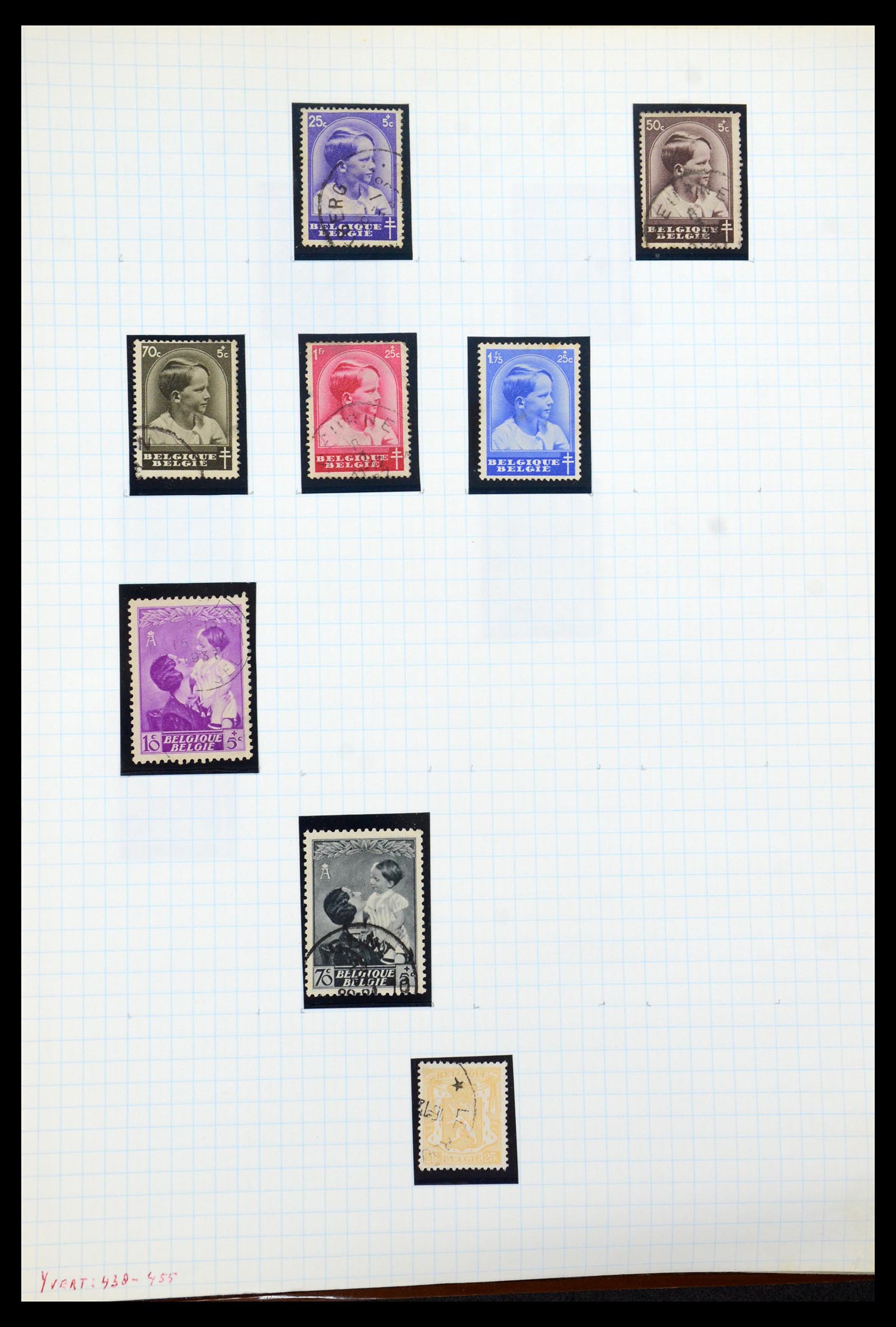 35837 036 - Stamp Collection 35837 Belgium 1860-2008.