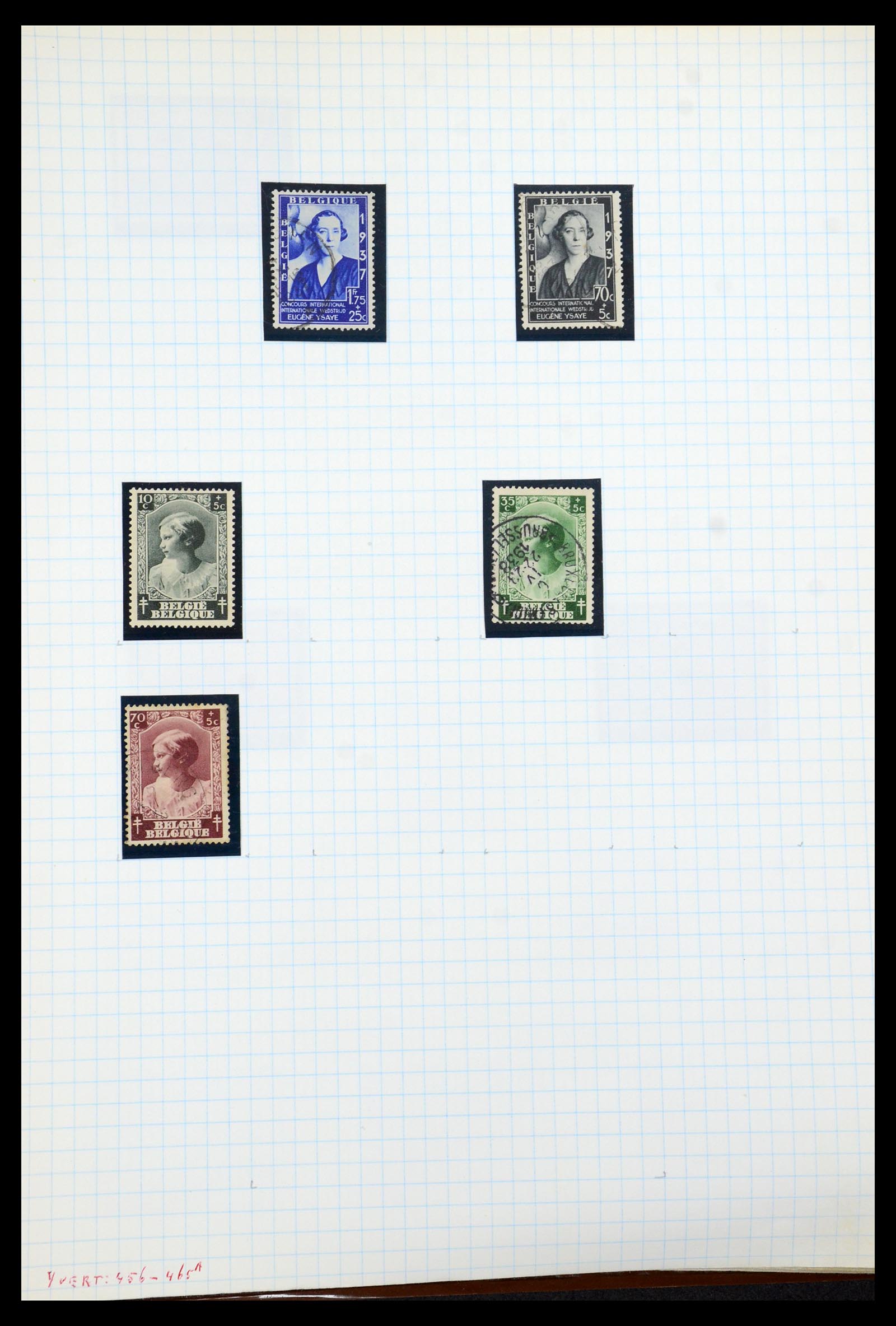 35837 037 - Stamp Collection 35837 Belgium 1860-2008.