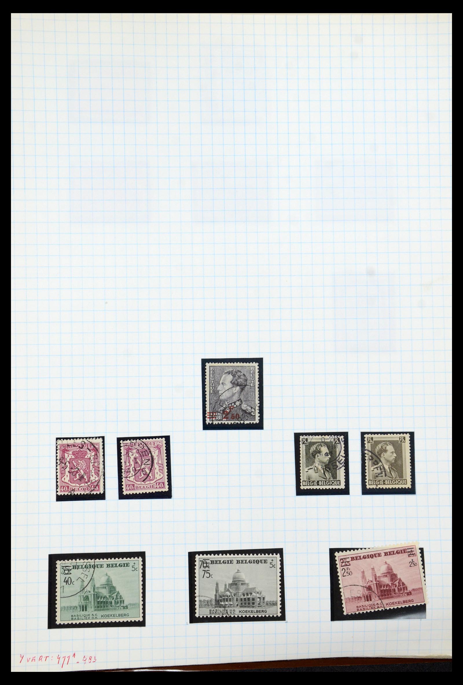 35837 039 - Stamp Collection 35837 Belgium 1860-2008.