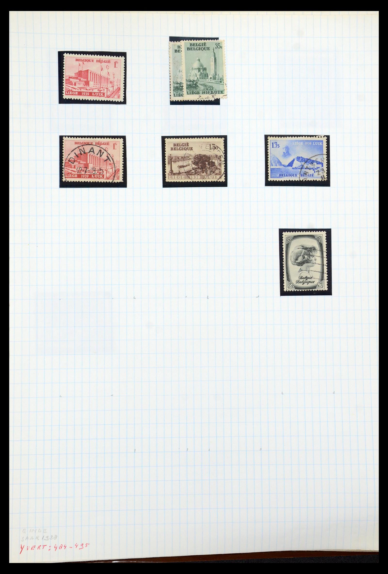 35837 040 - Stamp Collection 35837 Belgium 1860-2008.
