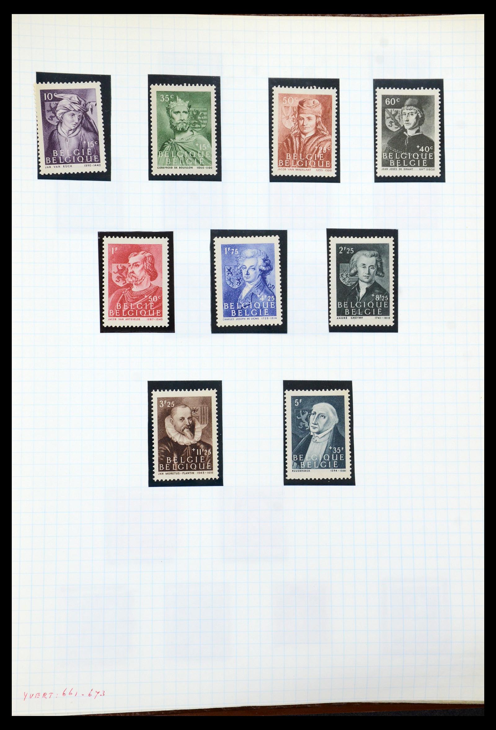 35837 052 - Stamp Collection 35837 Belgium 1860-2008.