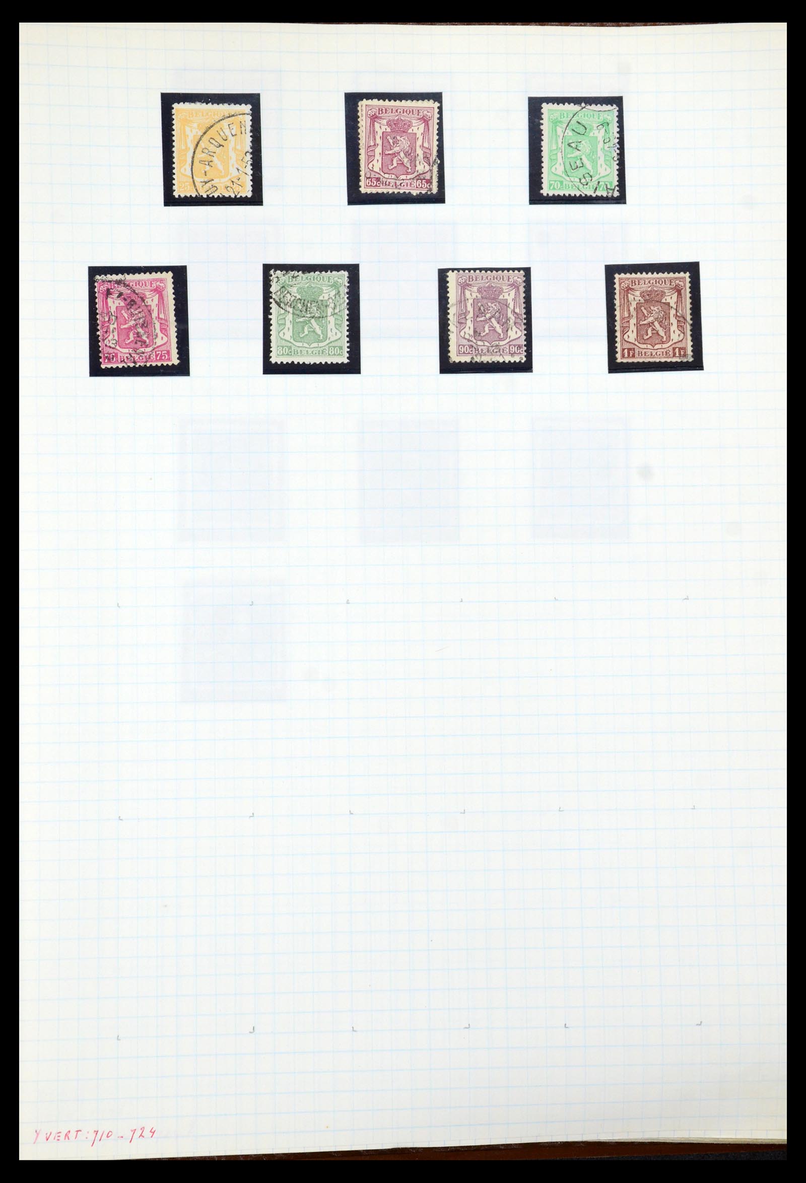 35837 055 - Stamp Collection 35837 Belgium 1860-2008.