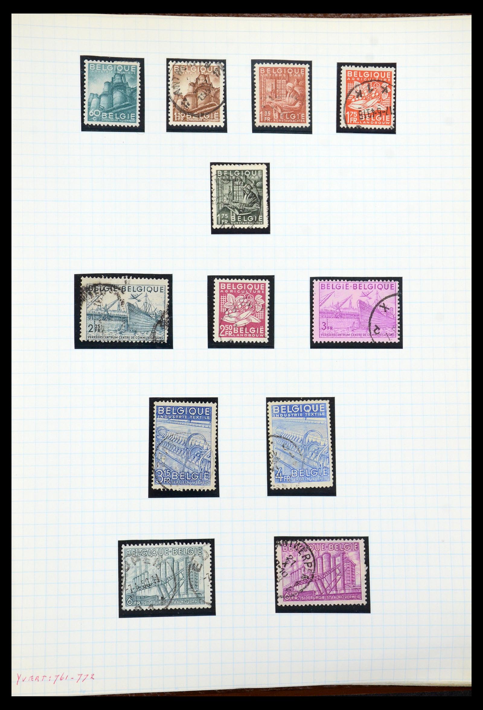 35837 059 - Stamp Collection 35837 Belgium 1860-2008.