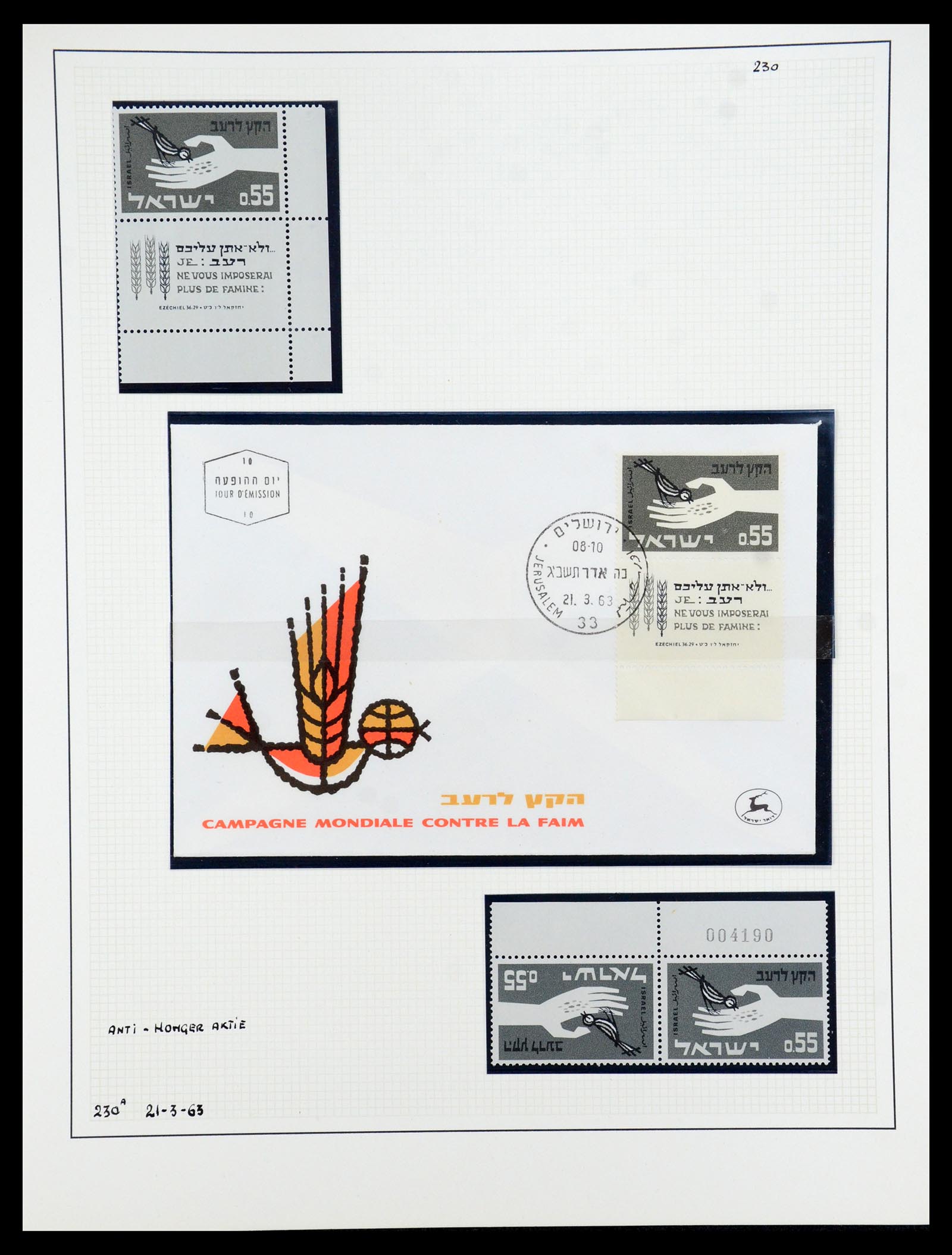 35840 078 - Postzegelverzameling 35840 Israël 1948-2011.