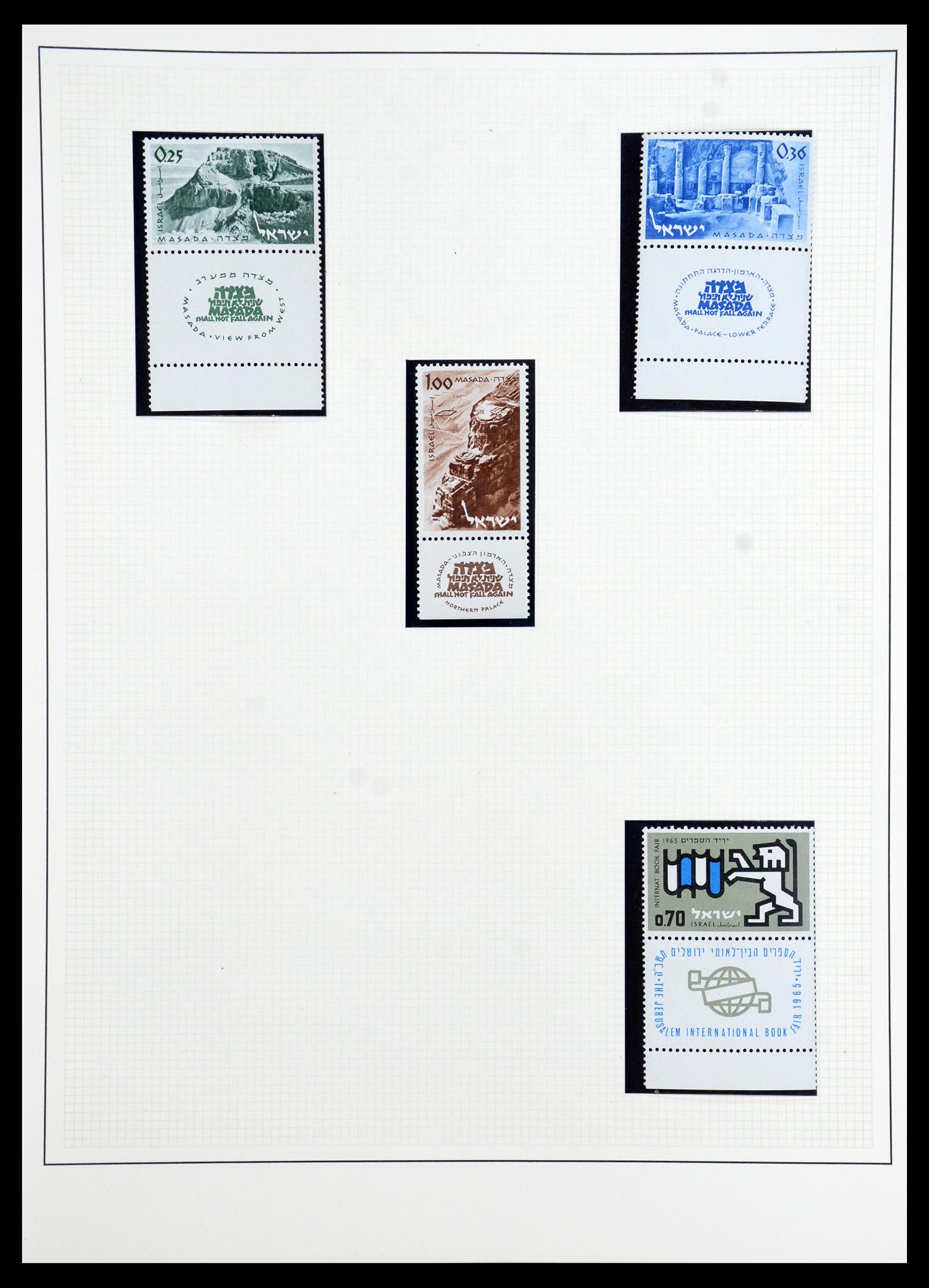 35840 091 - Postzegelverzameling 35840 Israël 1948-2011.