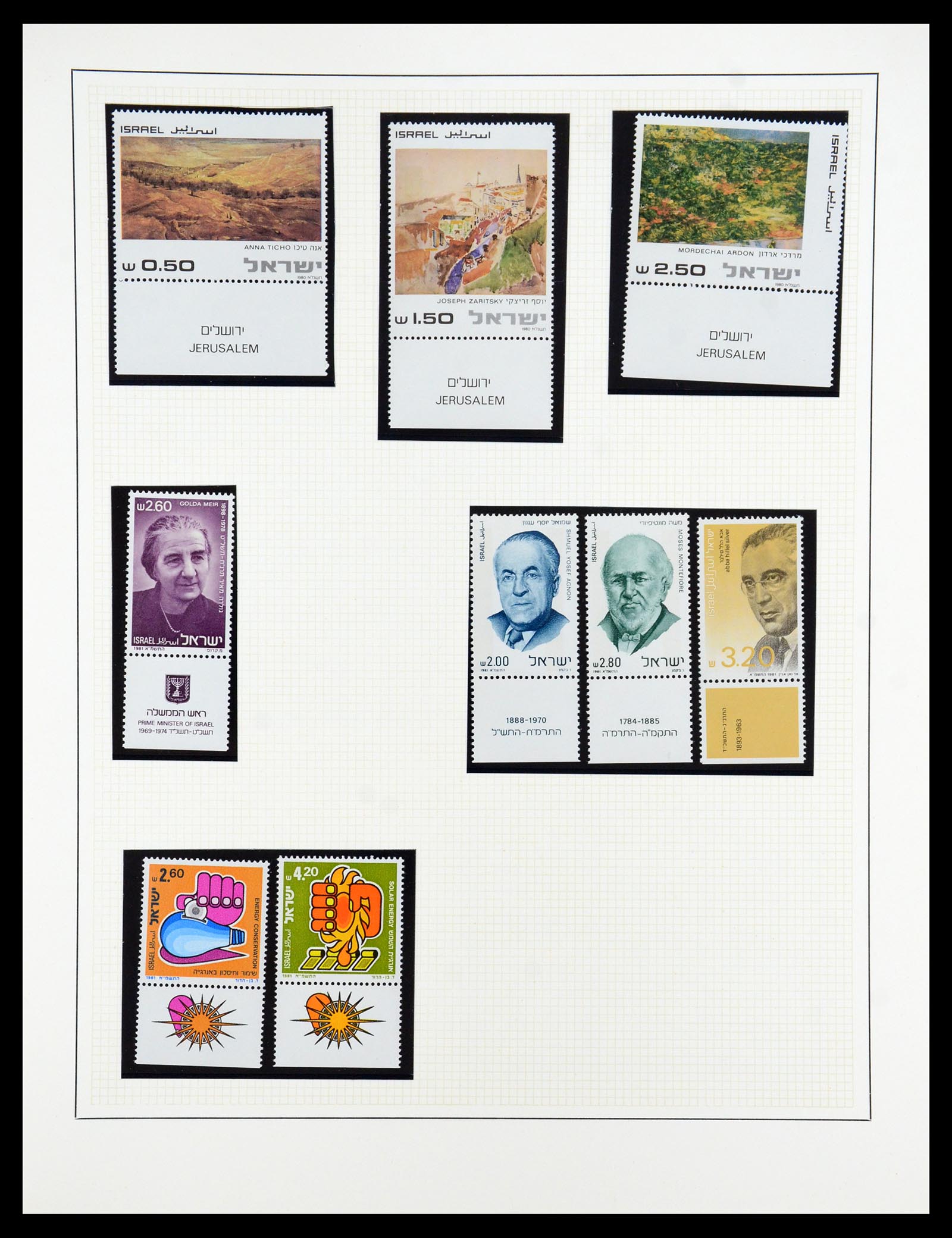 35840 198 - Postzegelverzameling 35840 Israël 1948-2011.