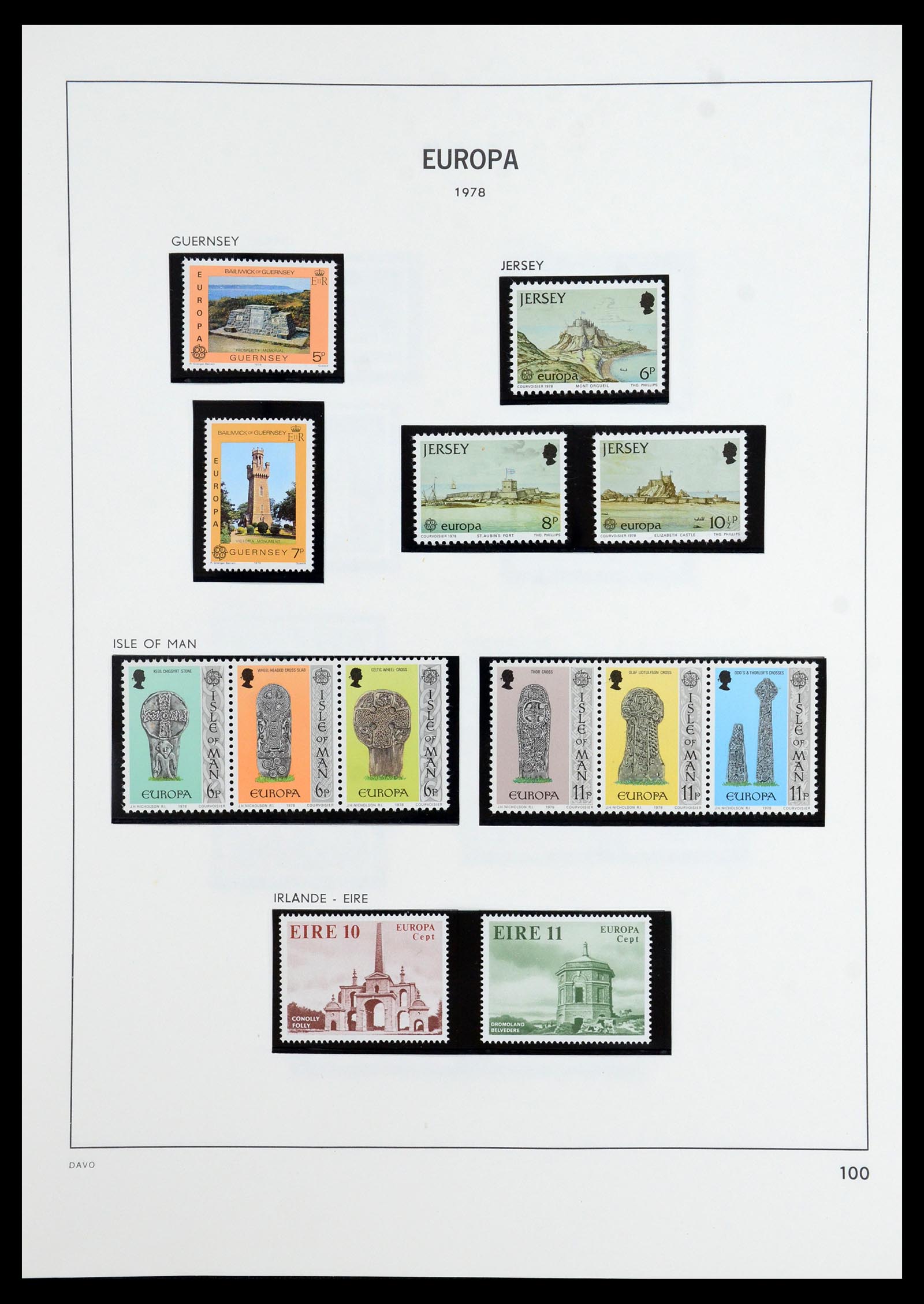 35842 045 - Postzegelverzameling 35842 Europa CEPT 1970-2005.