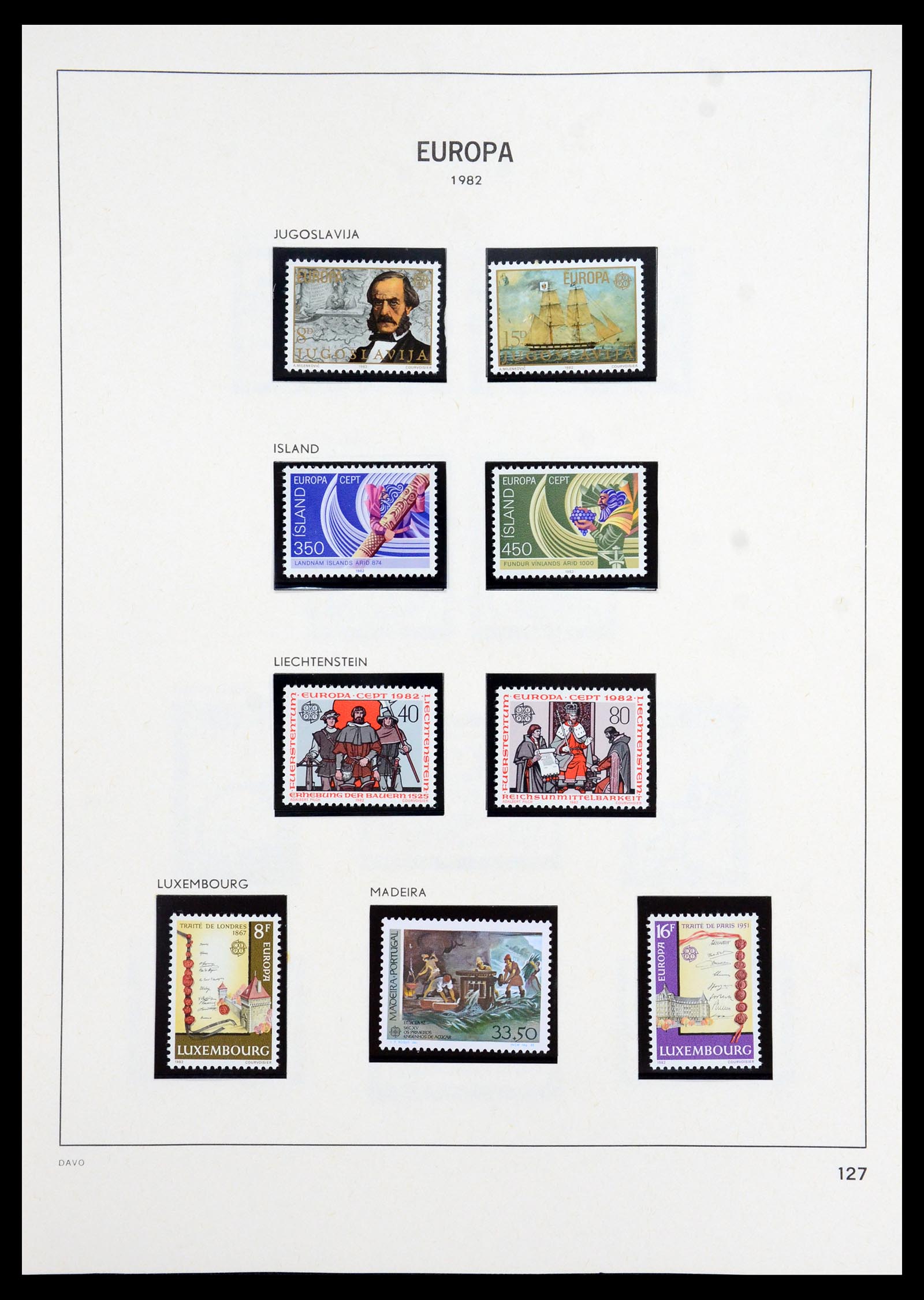 35842 072 - Postzegelverzameling 35842 Europa CEPT 1970-2005.