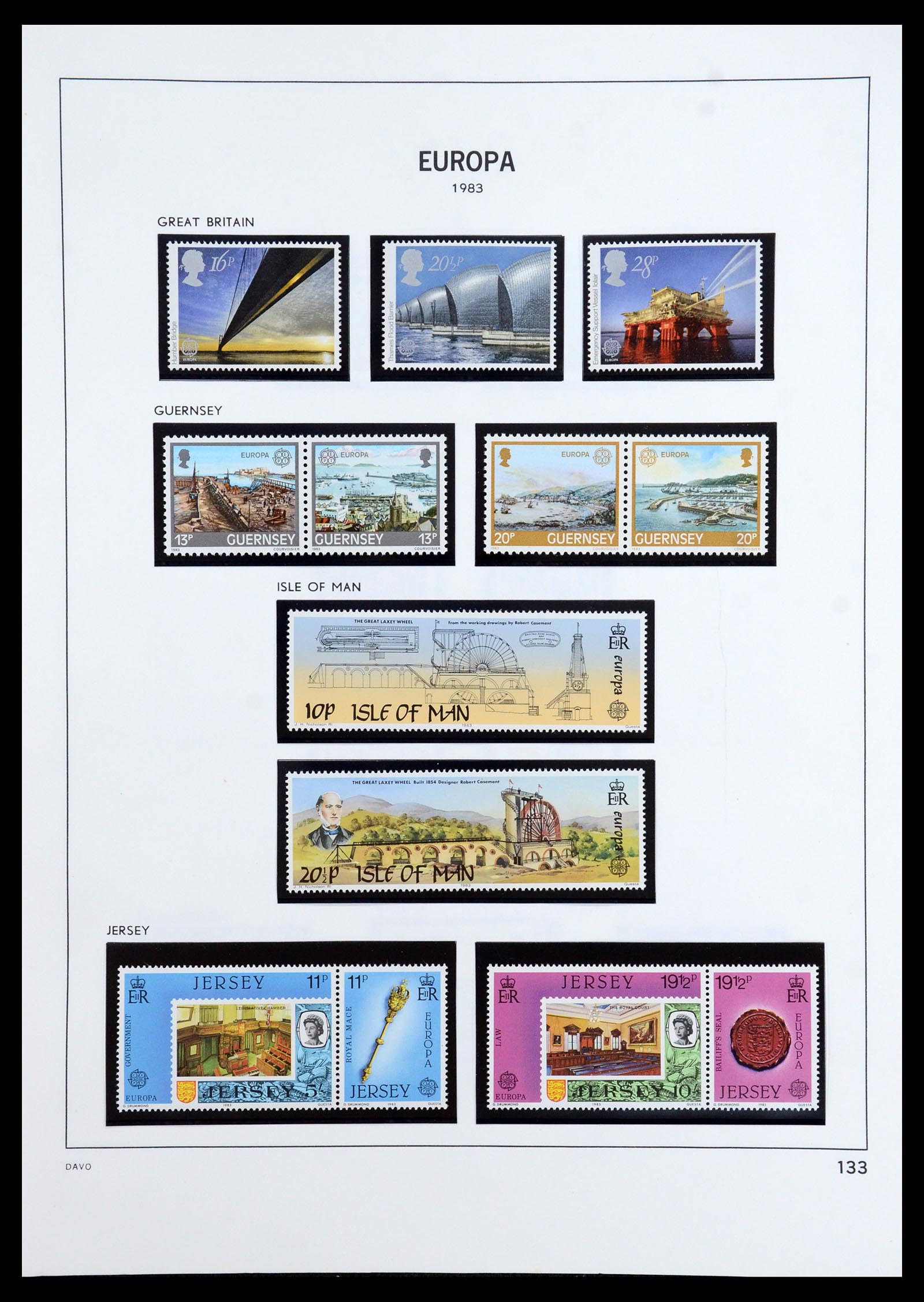 35842 078 - Postzegelverzameling 35842 Europa CEPT 1970-2005.