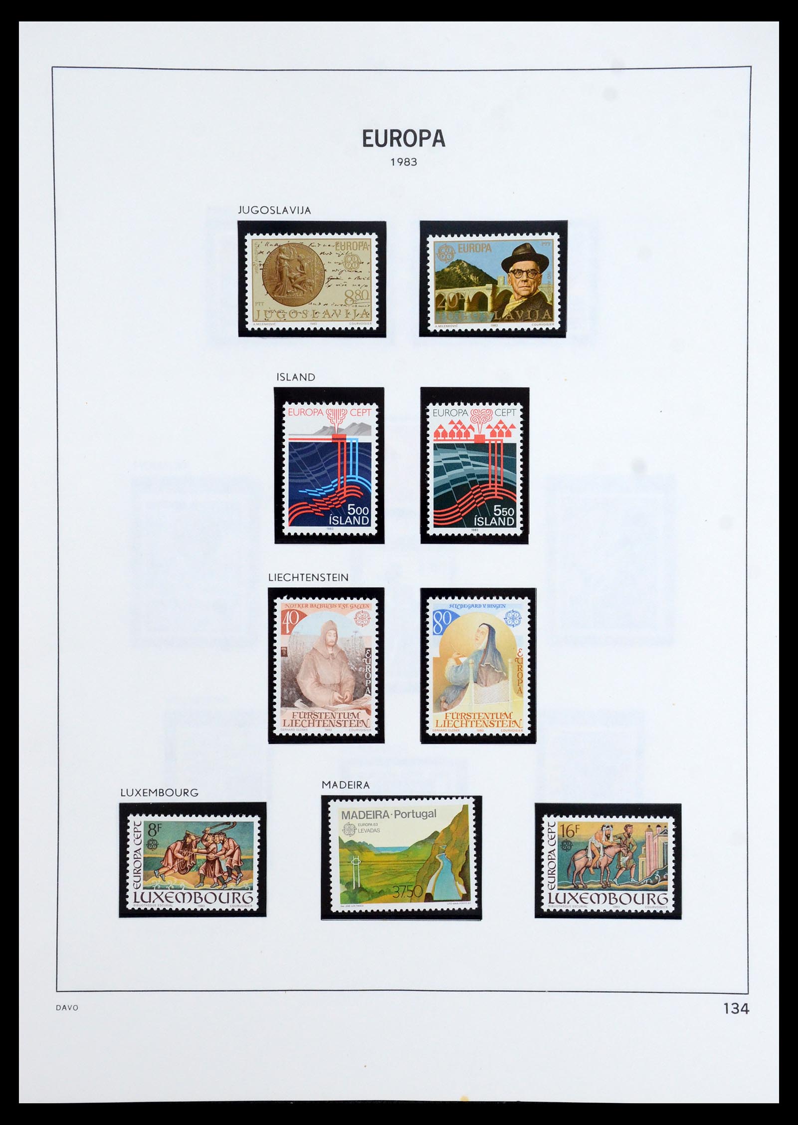 35842 079 - Postzegelverzameling 35842 Europa CEPT 1970-2005.