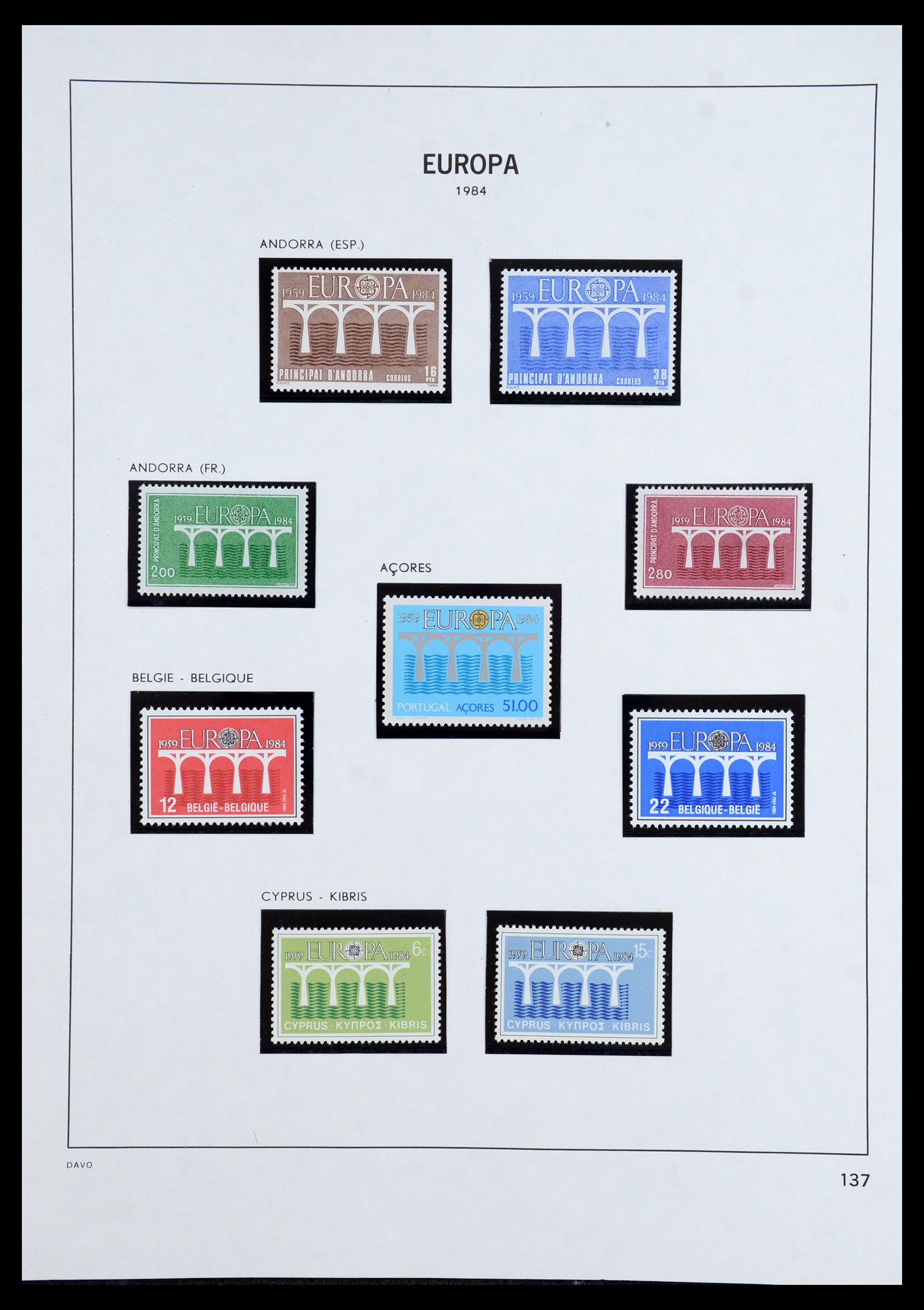 35842 082 - Stamp Collection 35842 Europa CEPT 1970-2005.