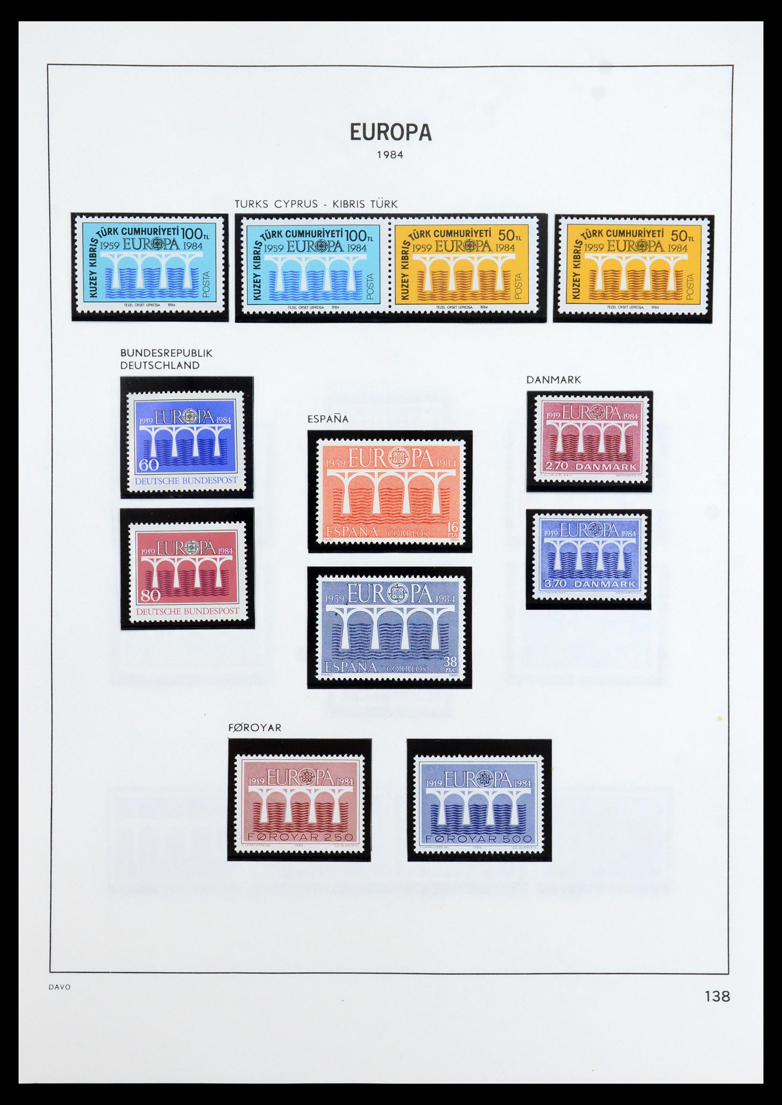 35842 083 - Stamp Collection 35842 Europa CEPT 1970-2005.