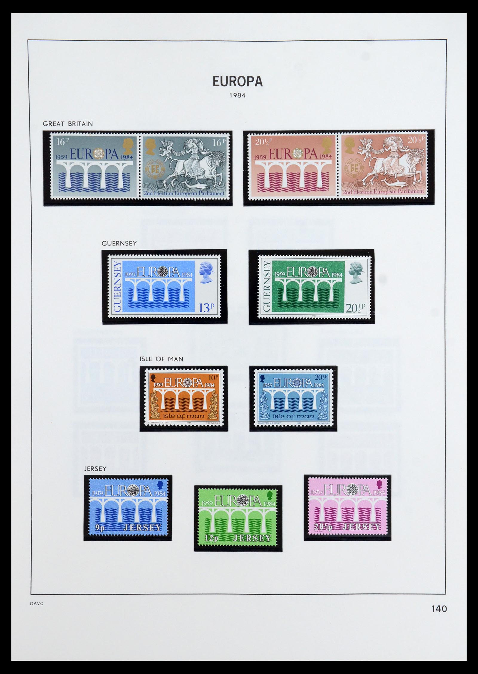 35842 085 - Postzegelverzameling 35842 Europa CEPT 1970-2005.