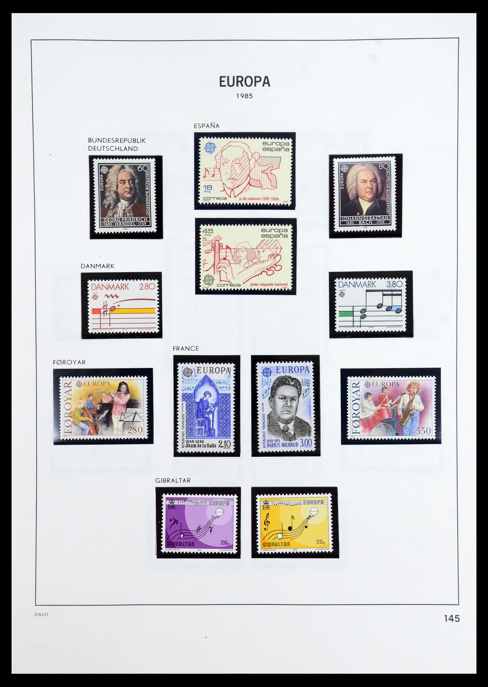 35842 090 - Postzegelverzameling 35842 Europa CEPT 1970-2005.