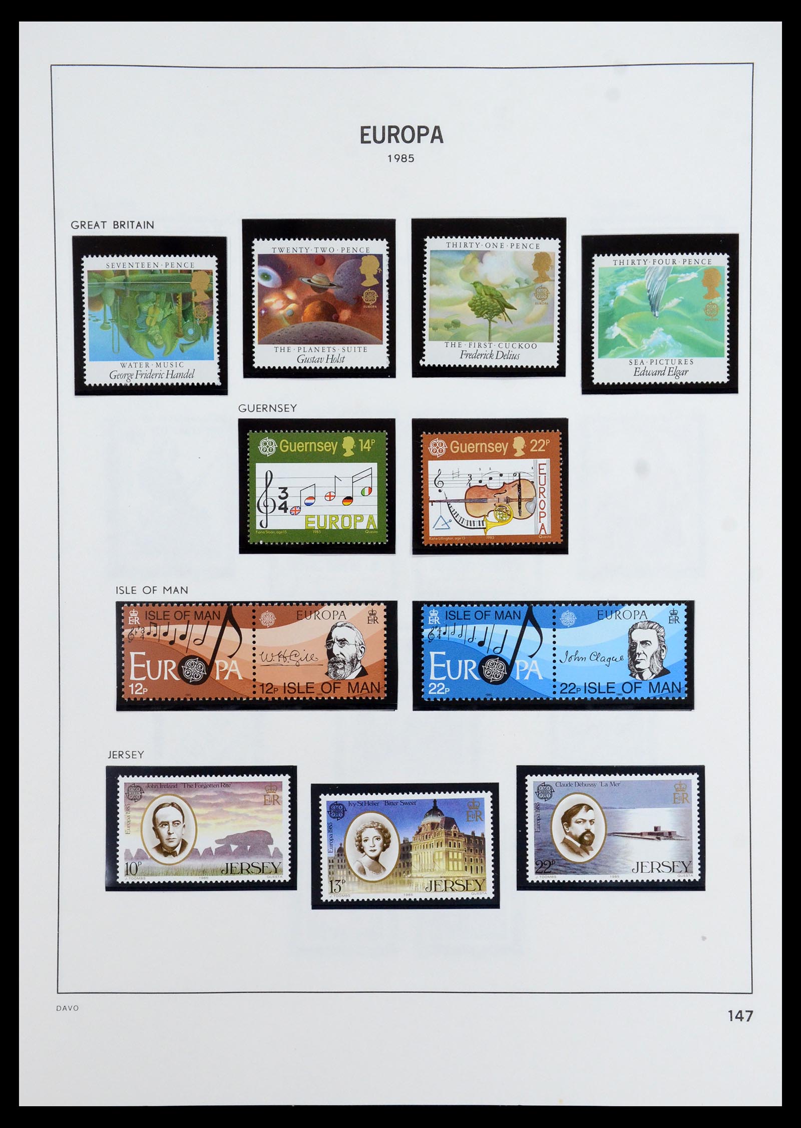 35842 092 - Postzegelverzameling 35842 Europa CEPT 1970-2005.