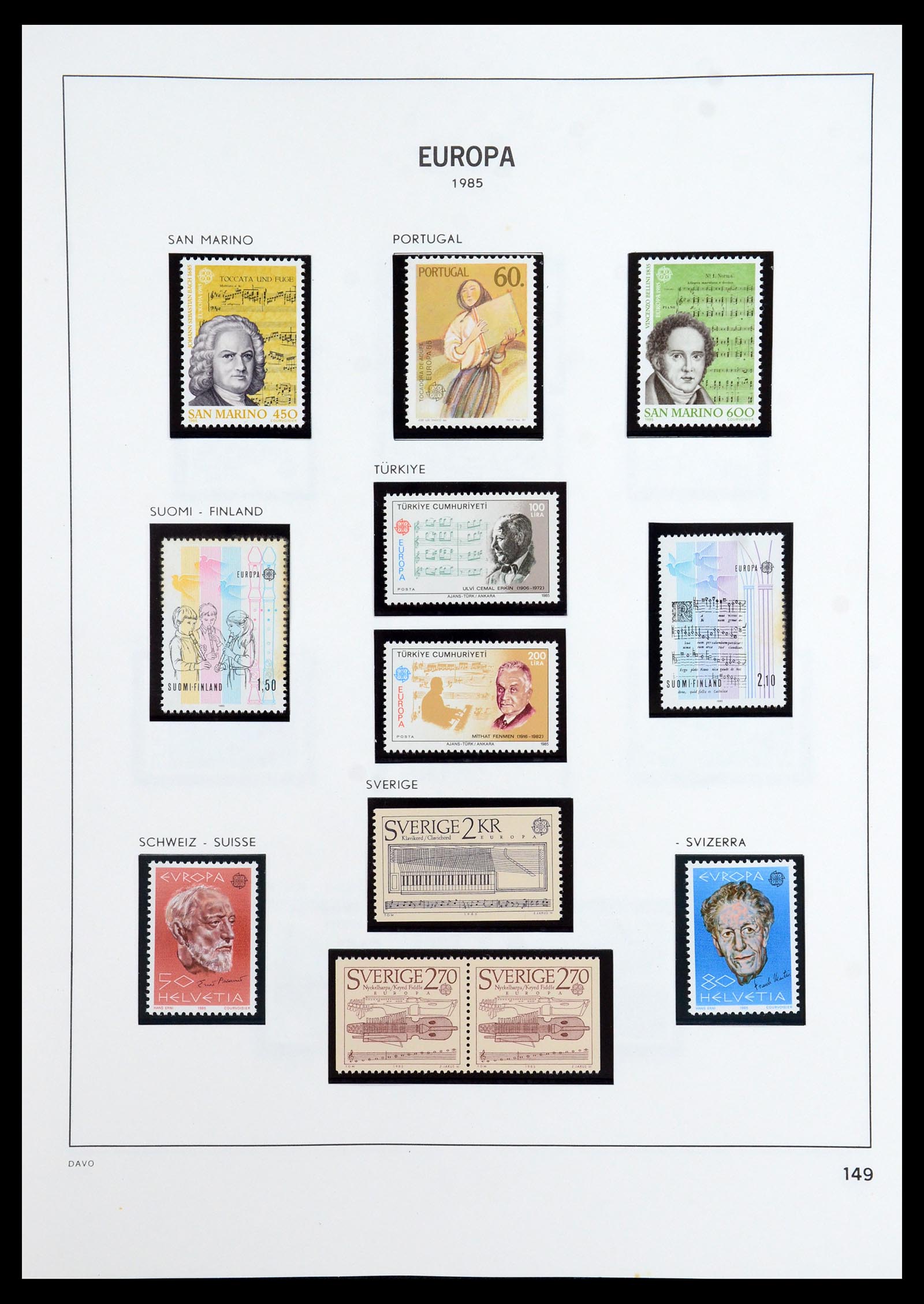 35842 094 - Postzegelverzameling 35842 Europa CEPT 1970-2005.
