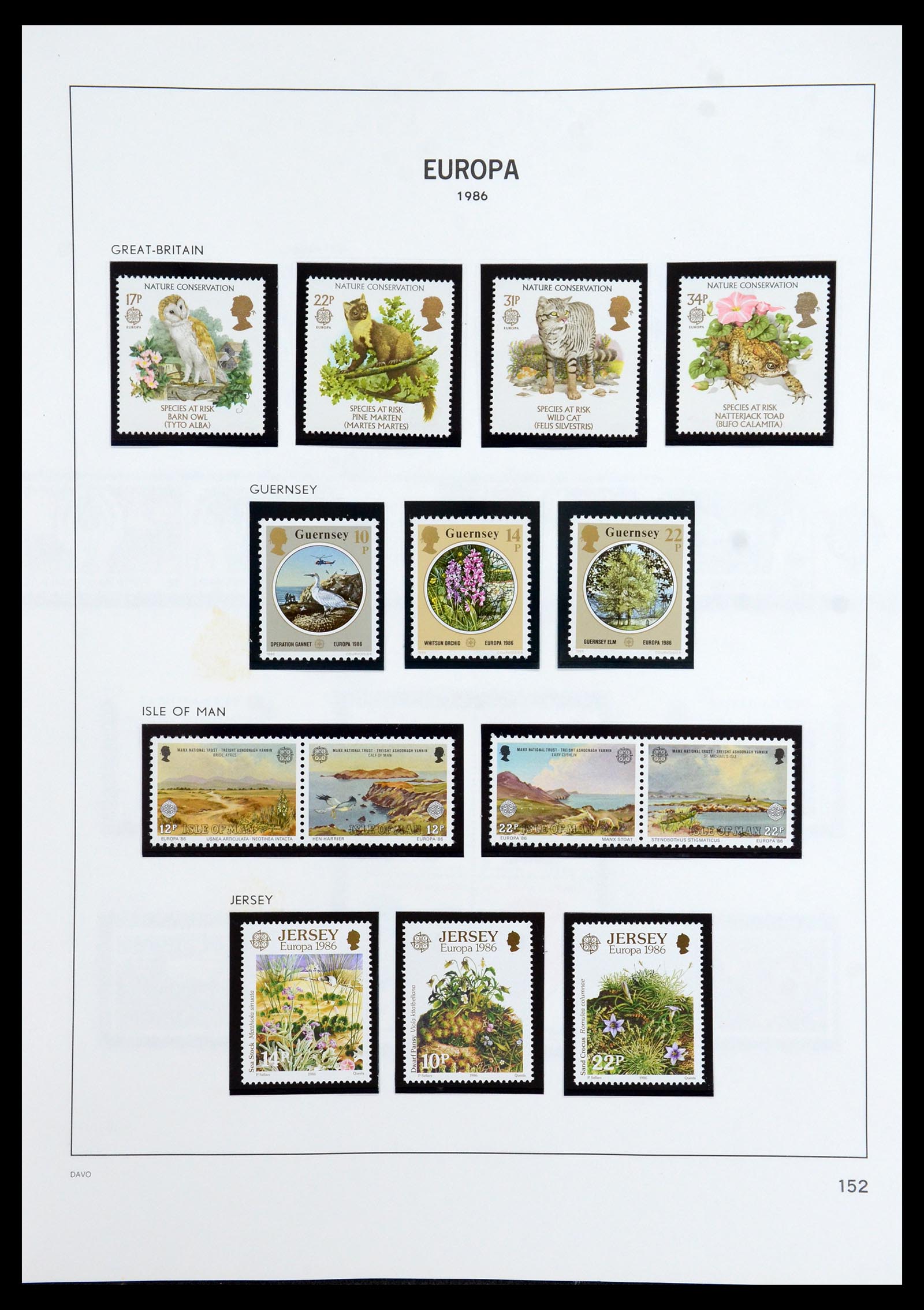 35842 097 - Postzegelverzameling 35842 Europa CEPT 1970-2005.