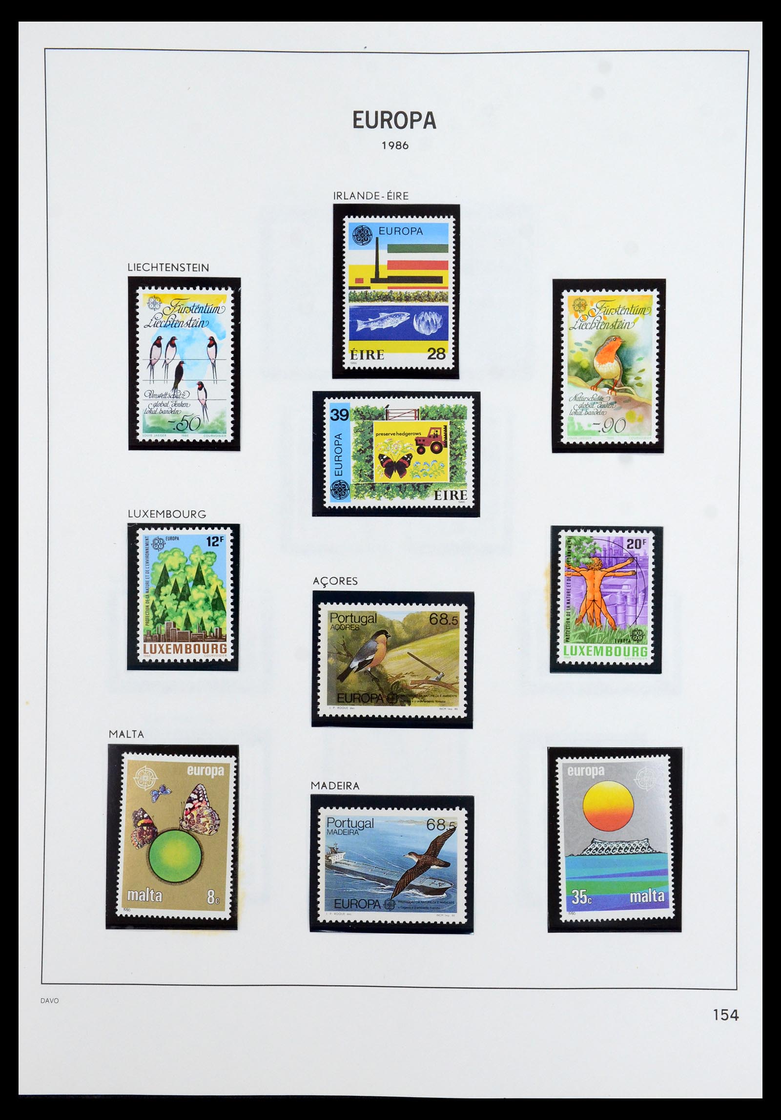 35842 099 - Postzegelverzameling 35842 Europa CEPT 1970-2005.